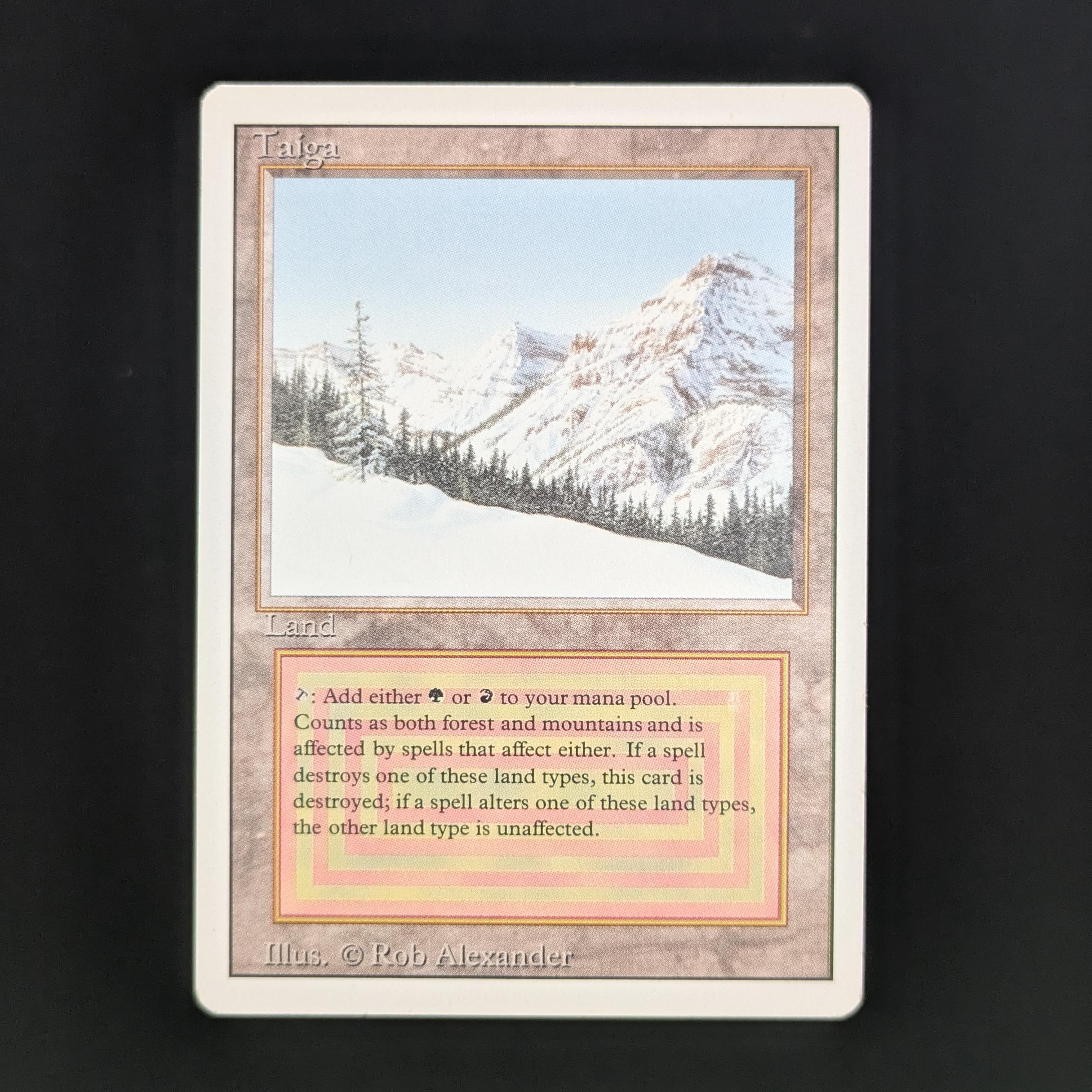 MTG Singles - Taiga - Revised - GD - 34092