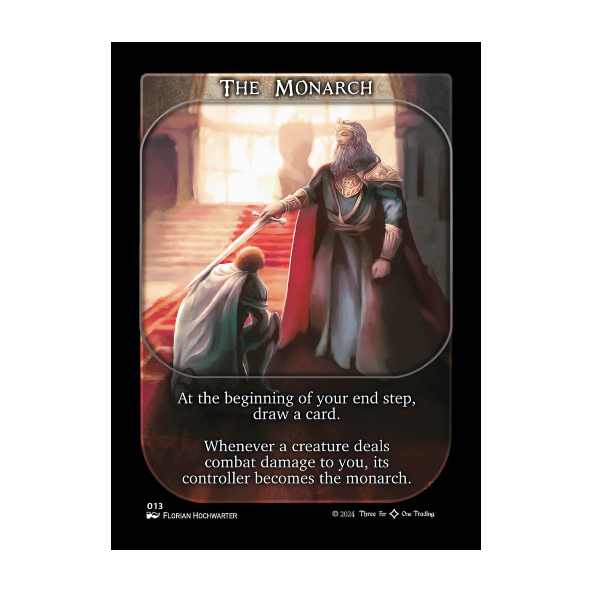 MTG Singles - 341 Token - Various Artworks - Monarch (Pack of 3 Token Cards)