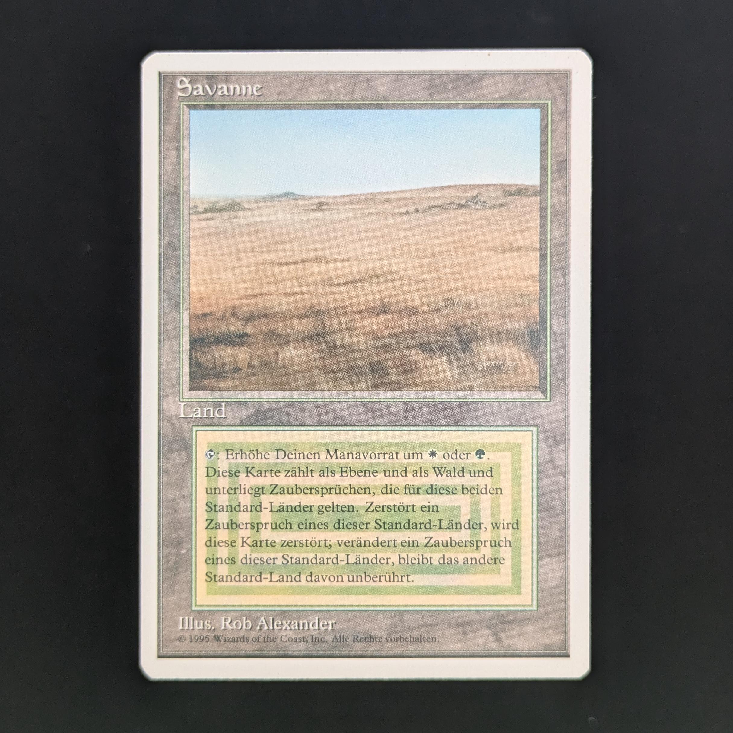 MTG Singles - Savannah - Foreign White Bordered - German - GD - 34174