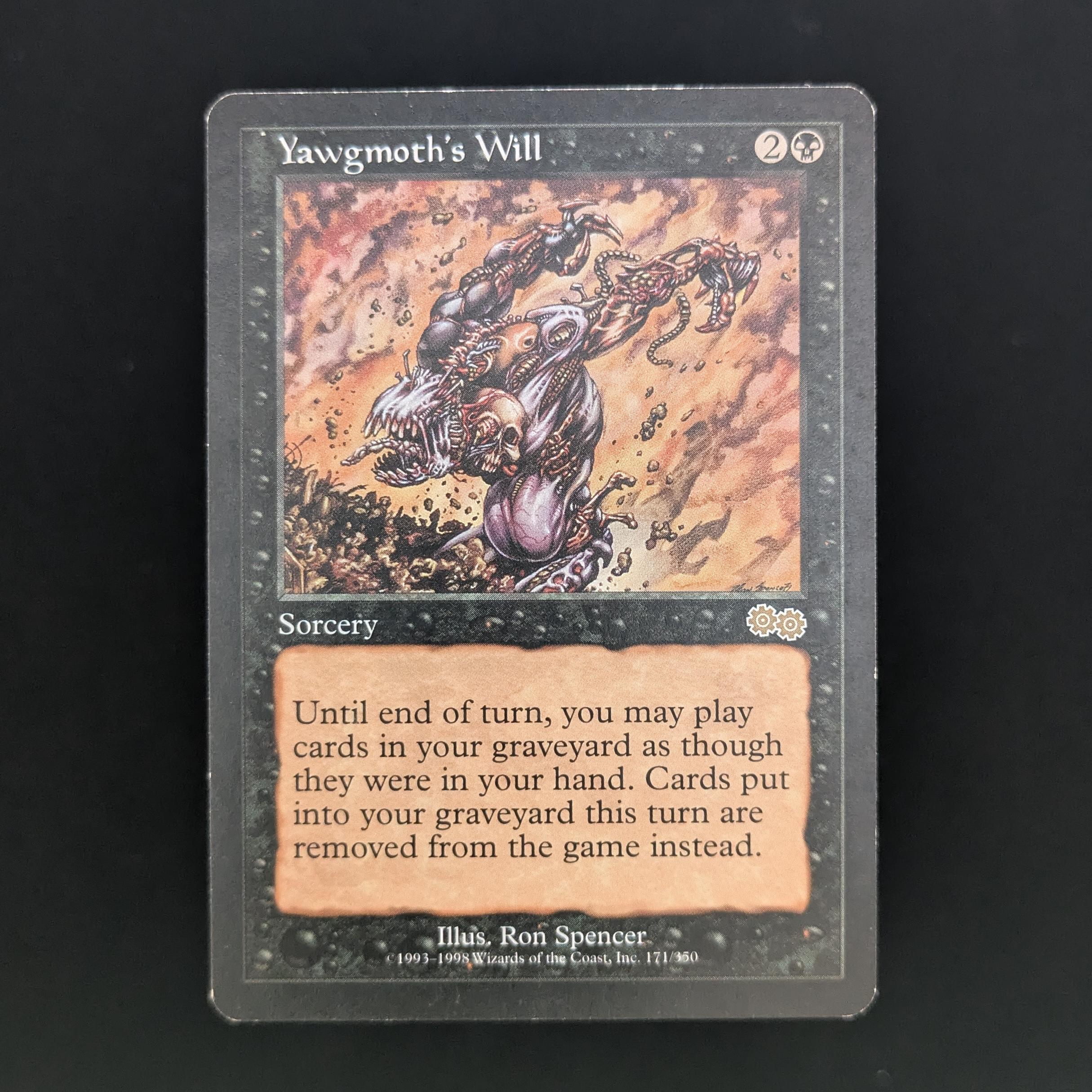 MTG Singles - Yawgmoth's Will - Urza's Saga - English - GD - 34190