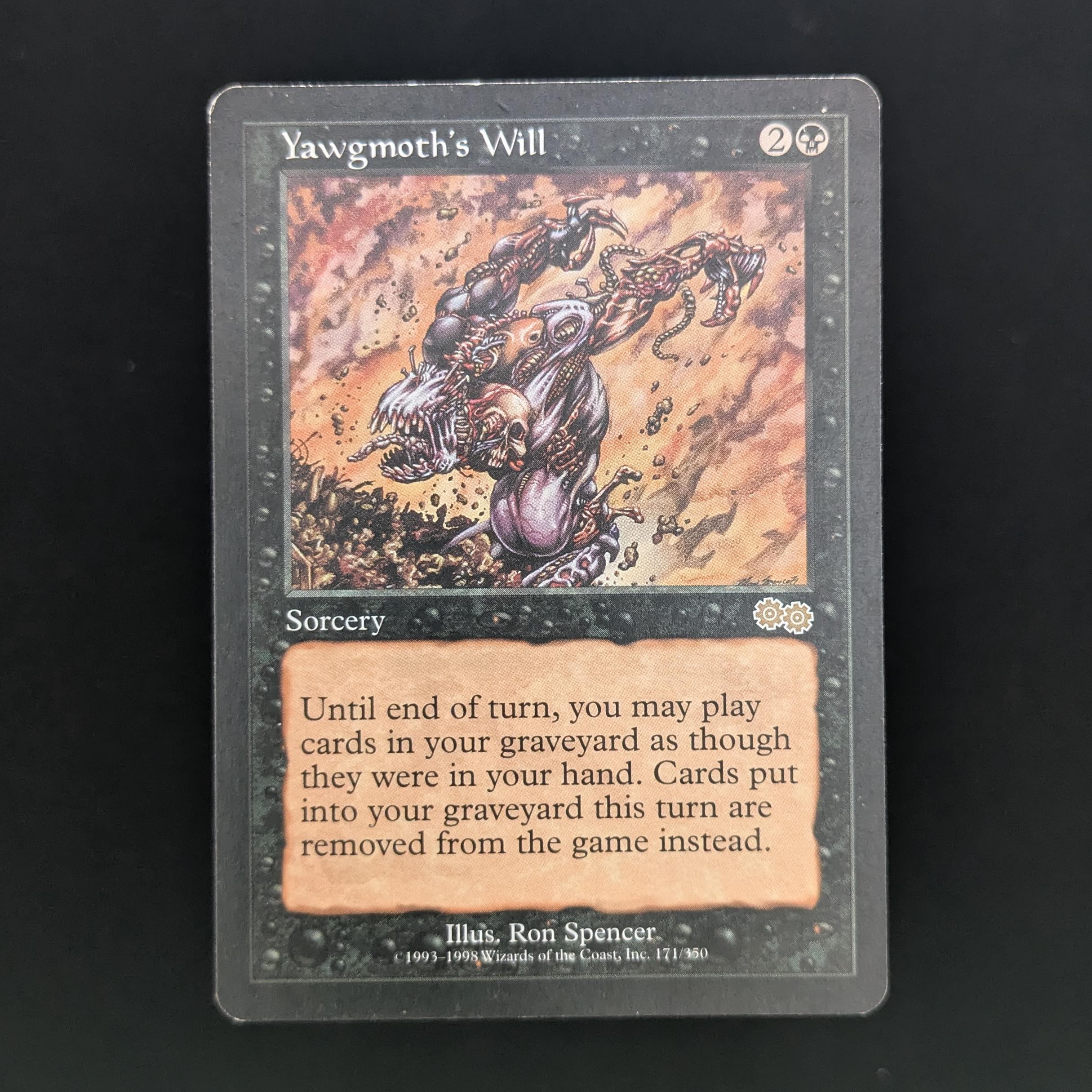 MTG Singles - Yawgmoth's Will - Urza's Saga - English - GD - 34191