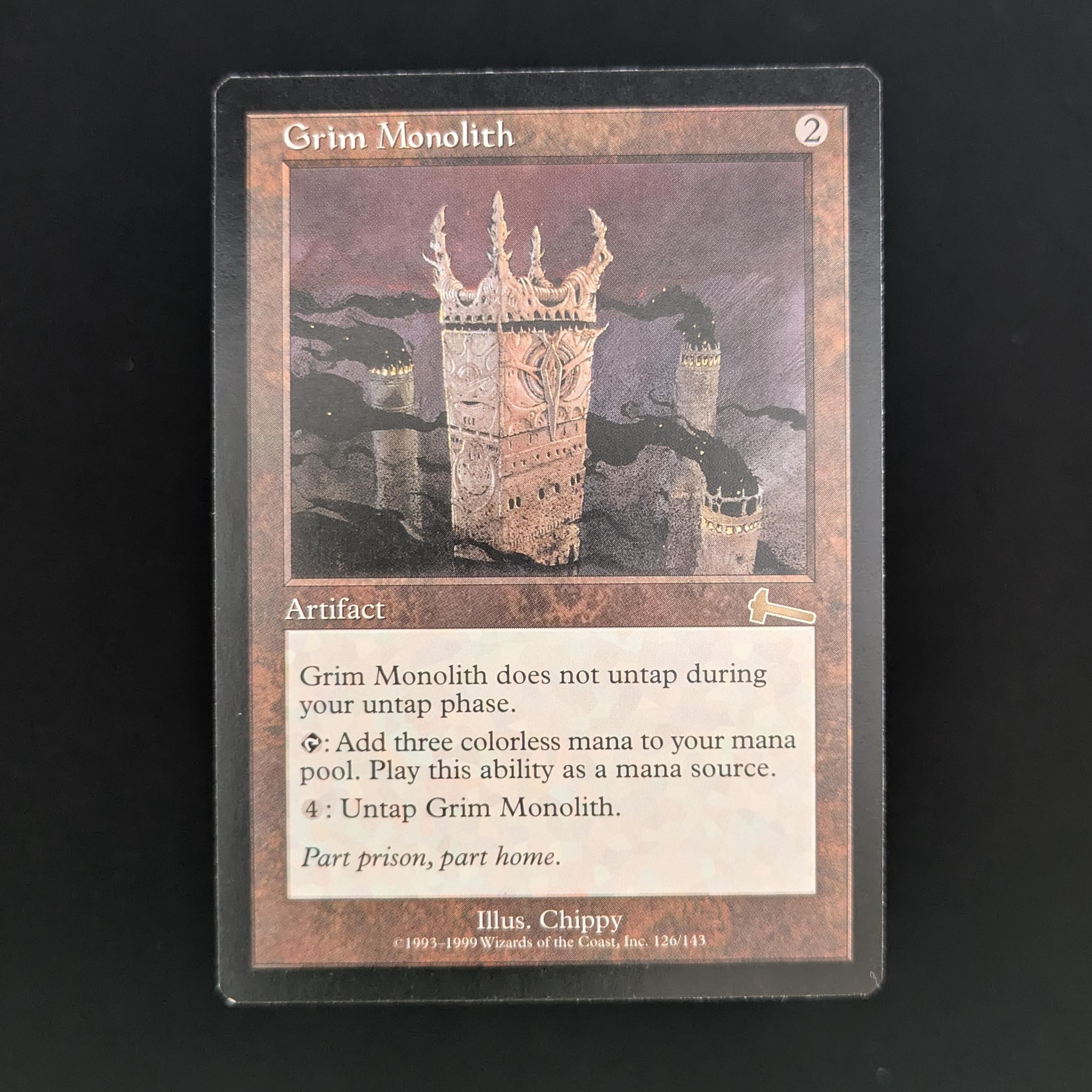 MTG Singles - Grim Monolith - Urza's Legacy - English - NM - 34201