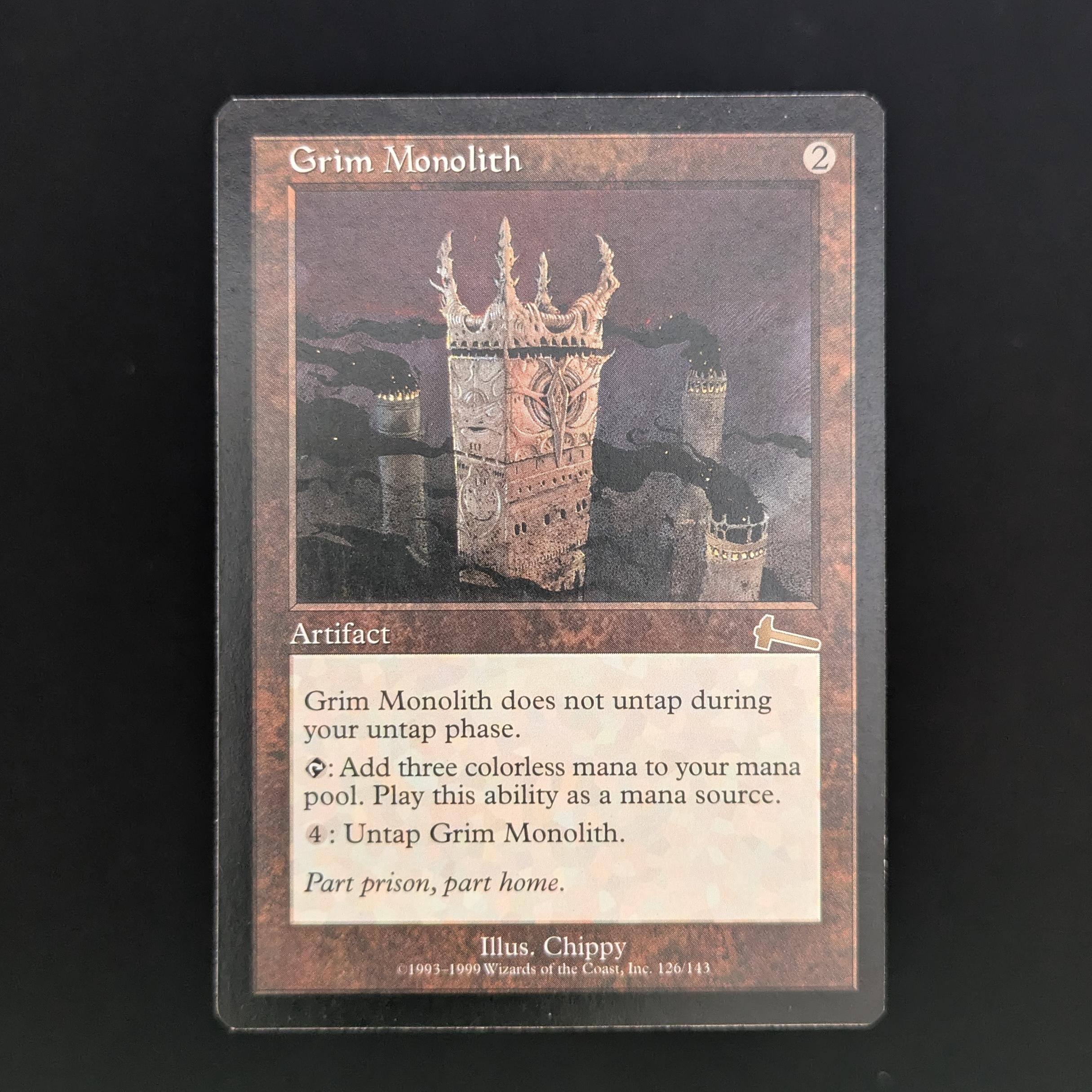 MTG Singles - Grim Monolith - Urza's Legacy - English - GD - 34205