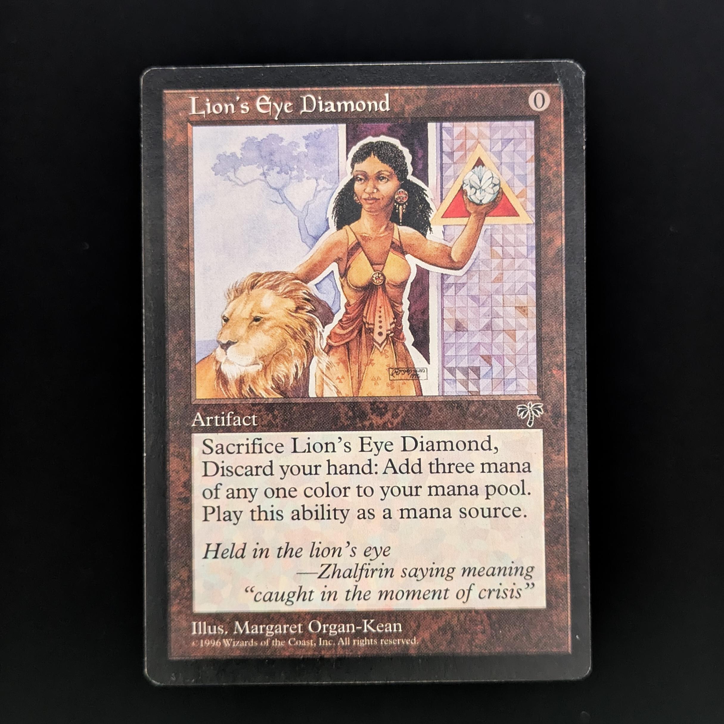 MTG Singles - Lion's Eye Diamond - Mirage - English - PO - BENT - 34211
