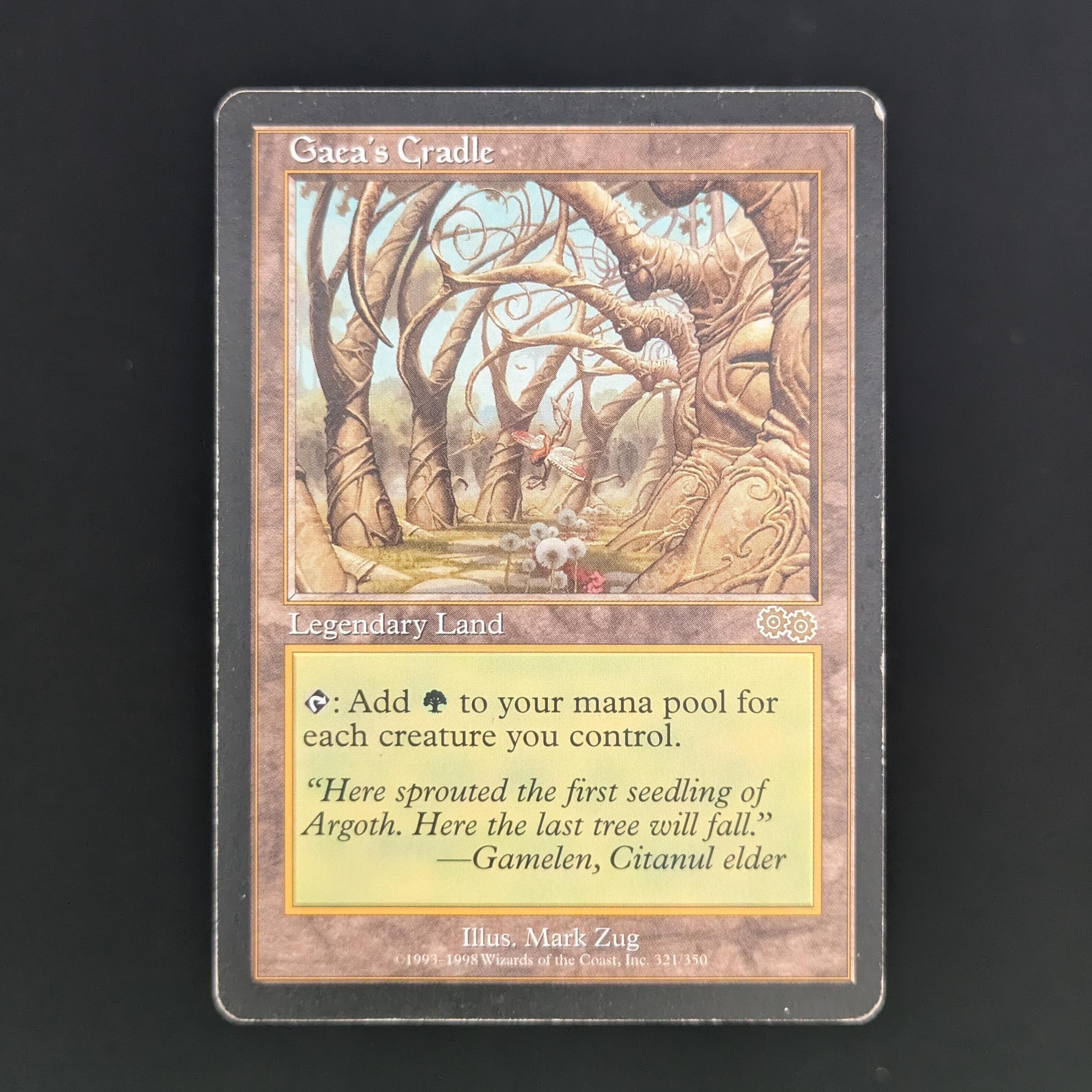 MTG Singles - Gaea's Cradle - Urza's Saga - English - LP - 34228