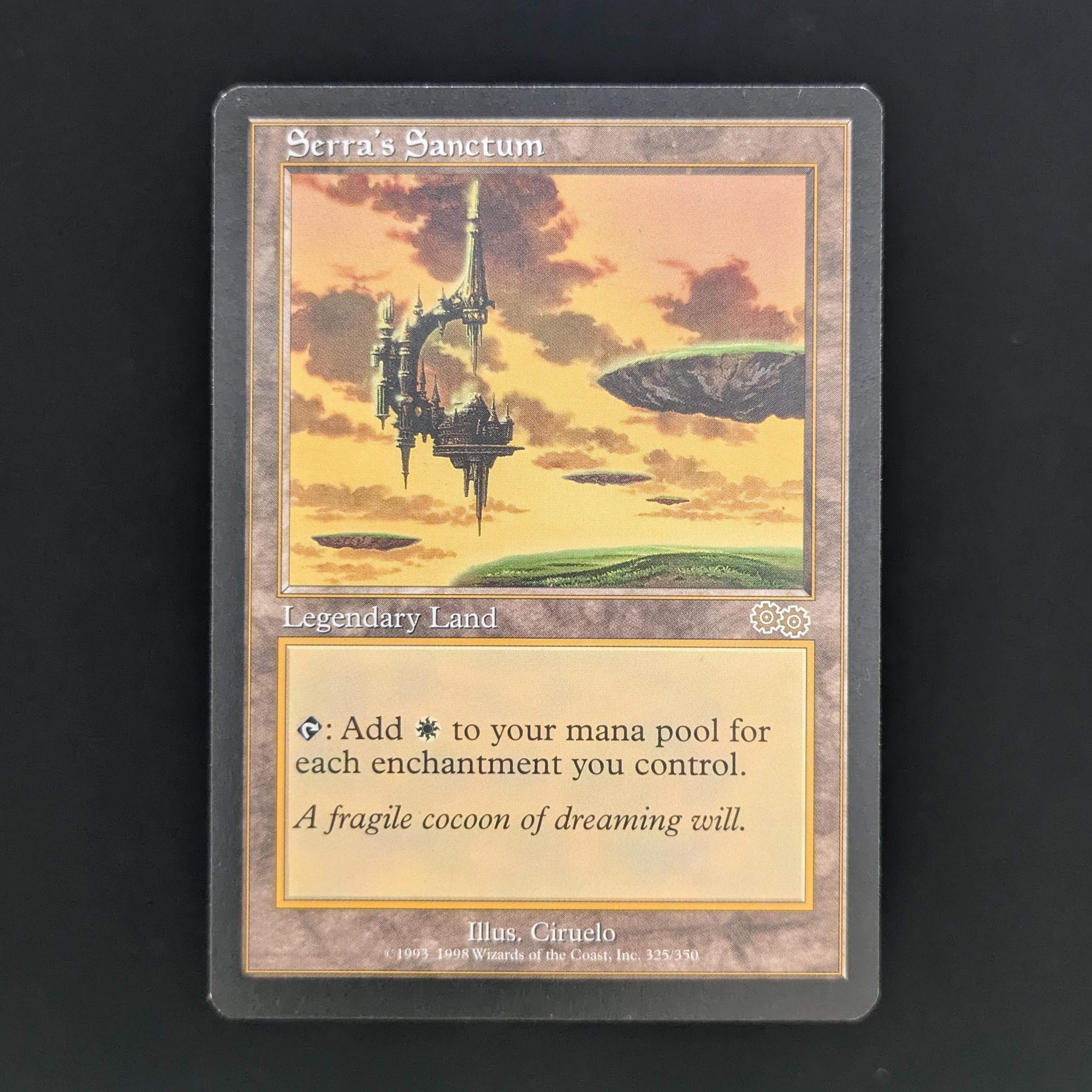 MTG Singles - Serra's Sanctum - Urza's Saga - English - EX - 34229
