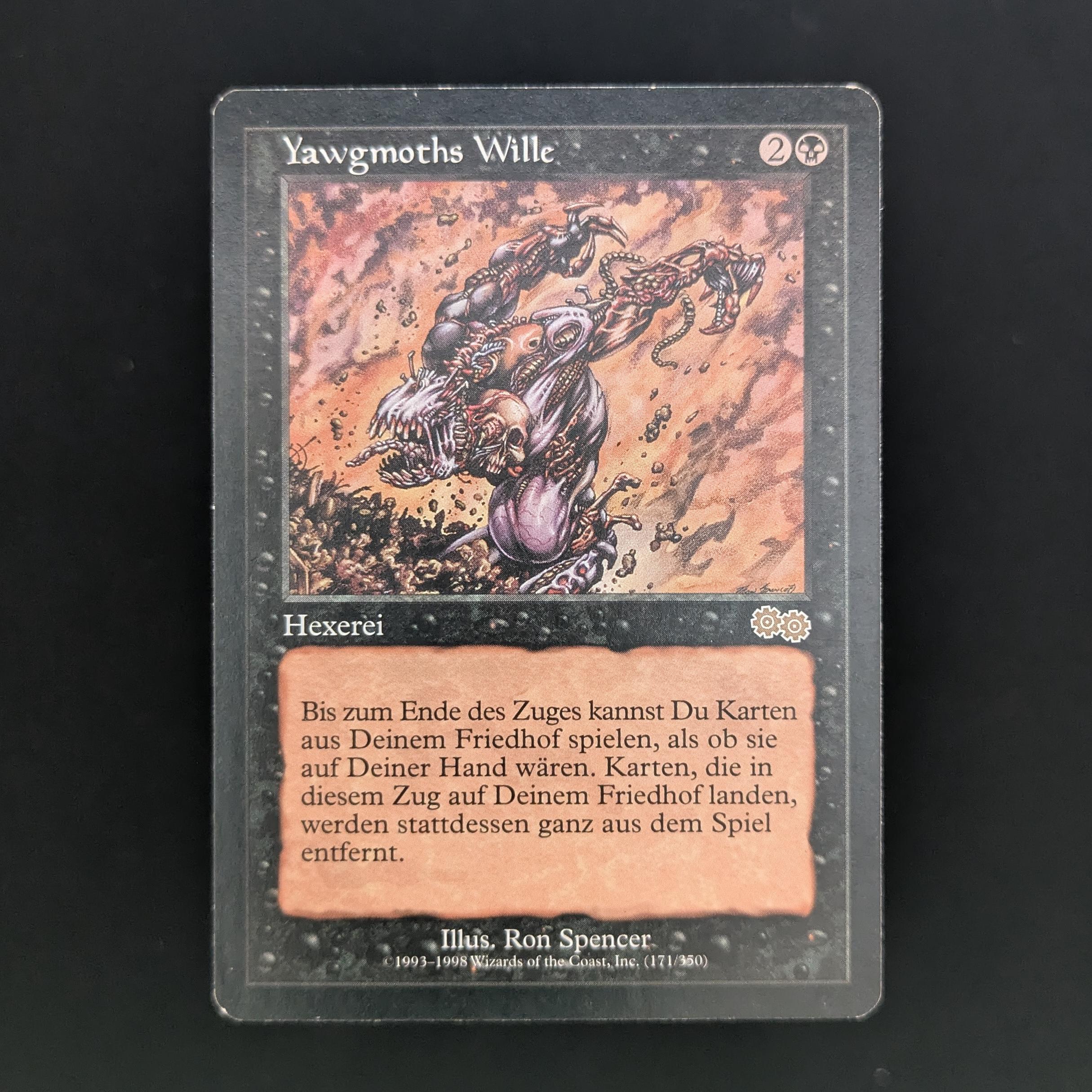 MTG Singles - Yawgmoth's Will - Urza's Saga - German - GD - 34236