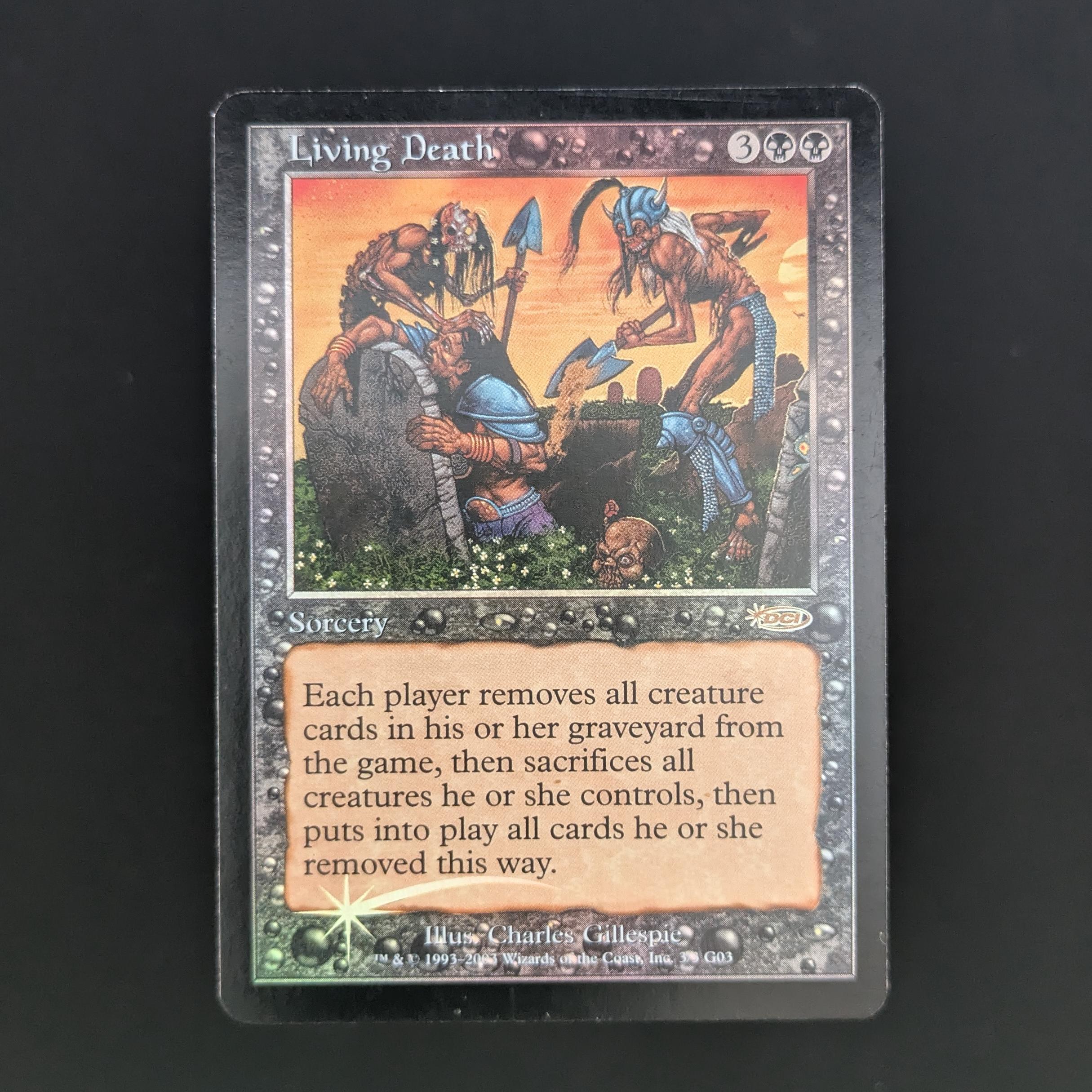 mtg cards like living death Altered Art then puts all cards he or she exiled this way onto the battlefield. Living Death Cycle : r/custommagic