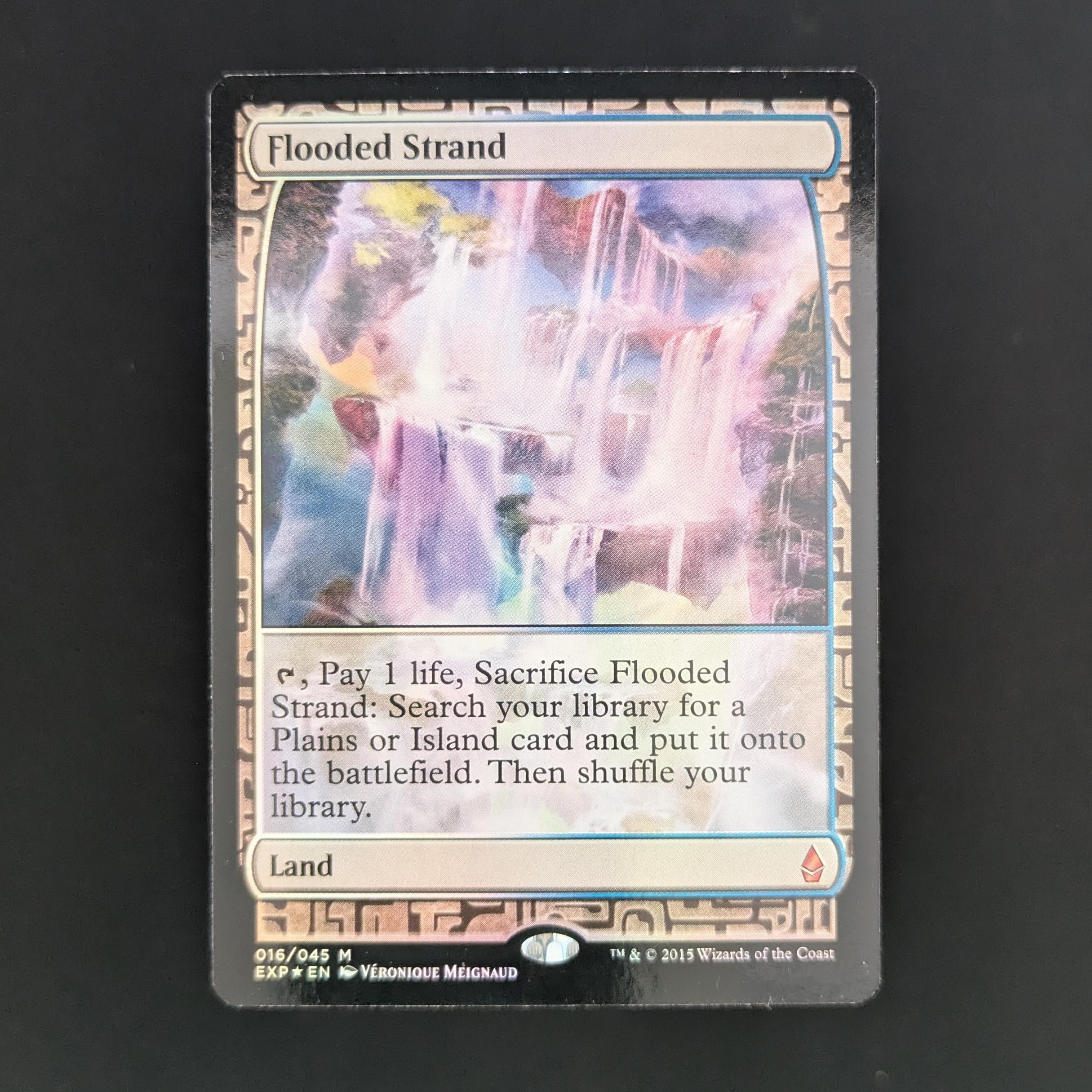 FOIL] Flooded Strand - Zendikar Expeditions - English - EX