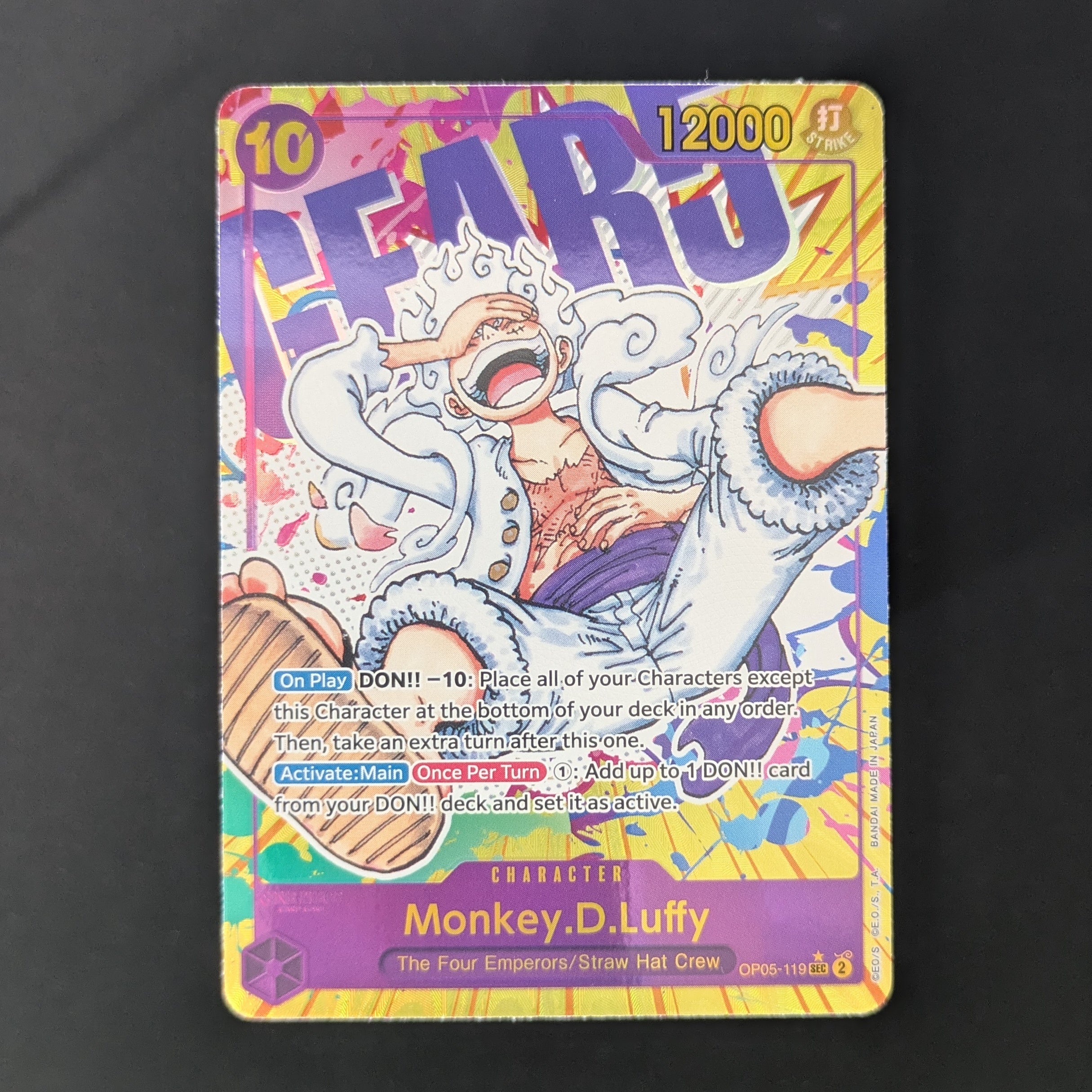 Monkey.D.Luffy (OP05-119) (V.2) - Awakening of the New Era - English - NM
