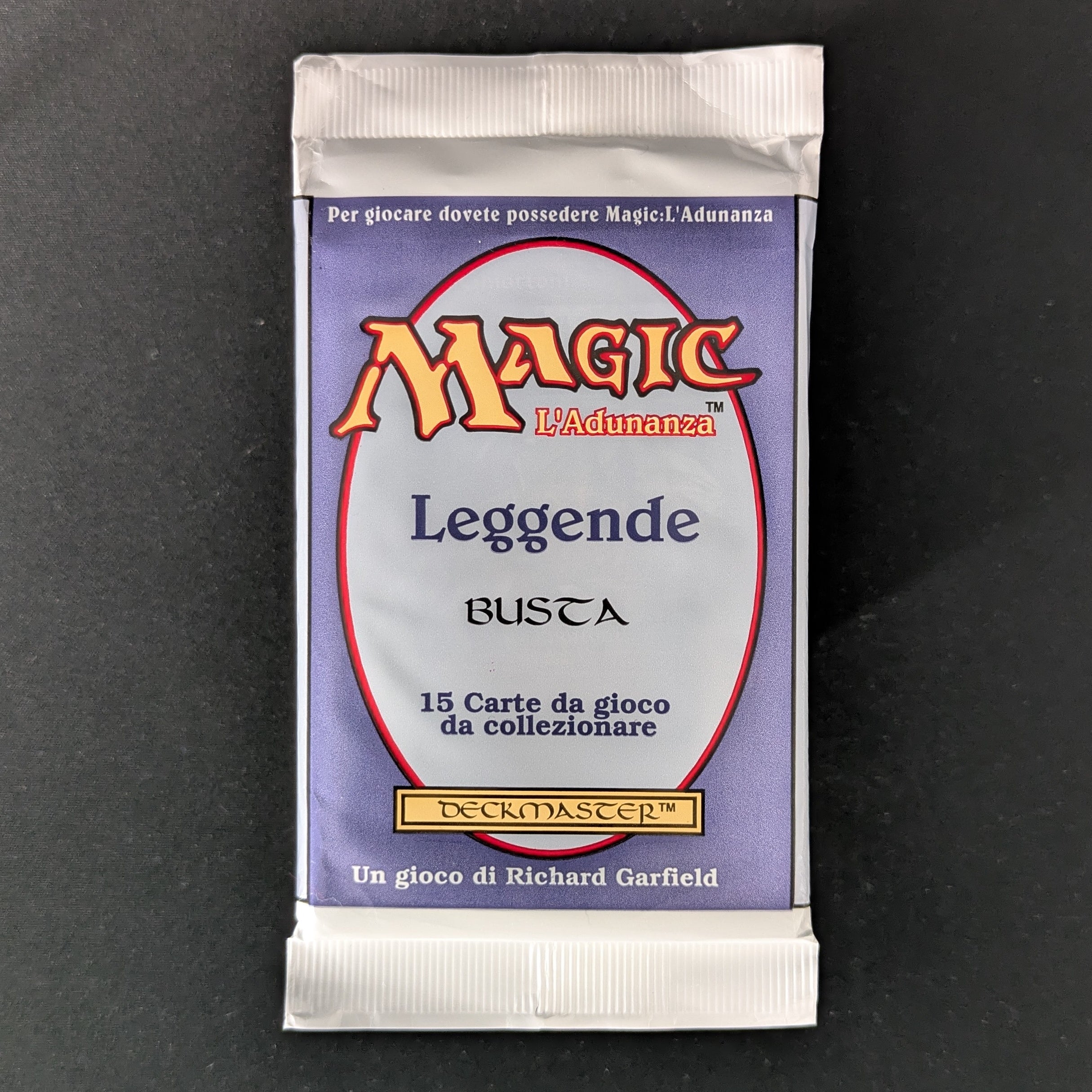 - Legends Italian Booster - Italian - Sealed - 34377