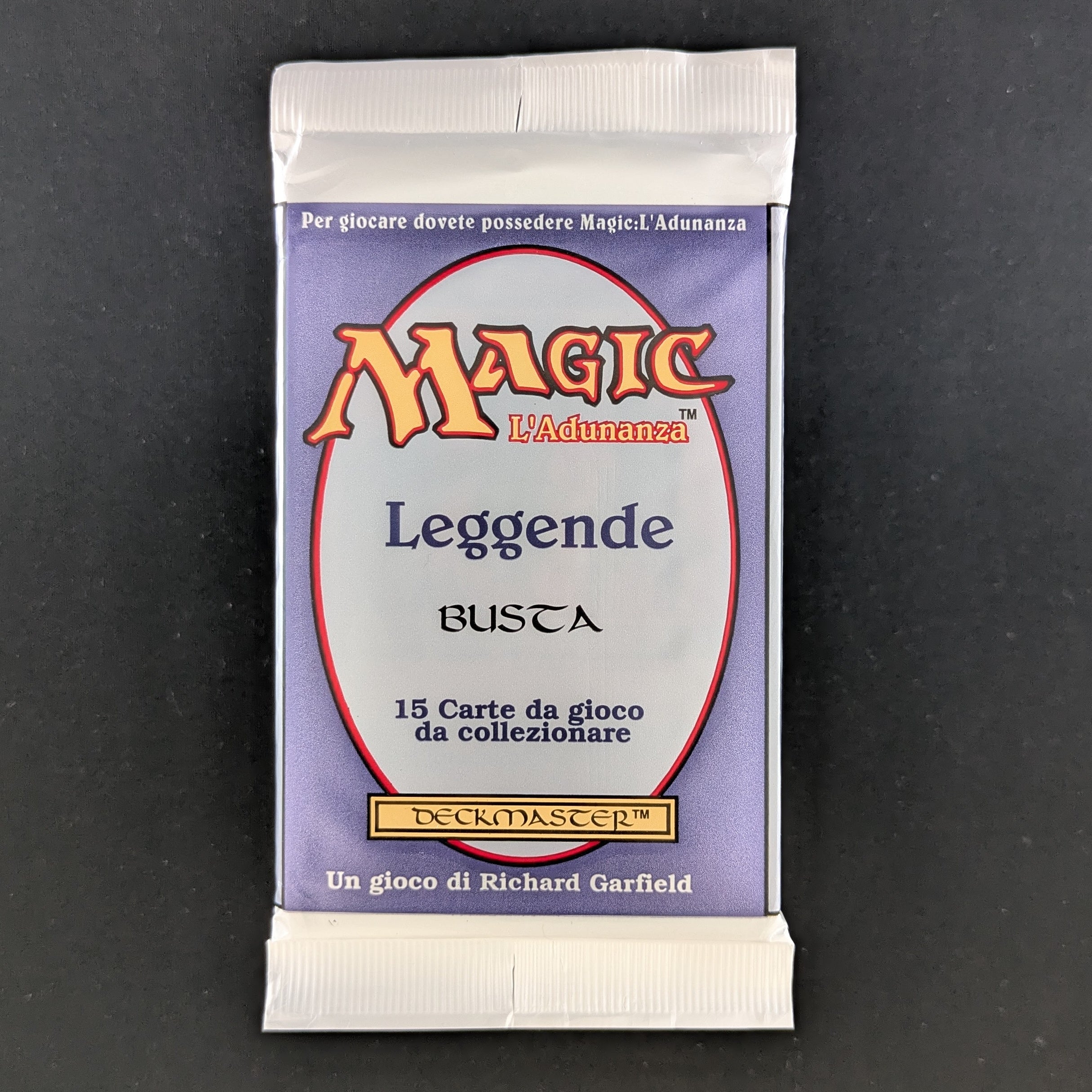 - Legends Italian Booster - Italian - Sealed - 34384