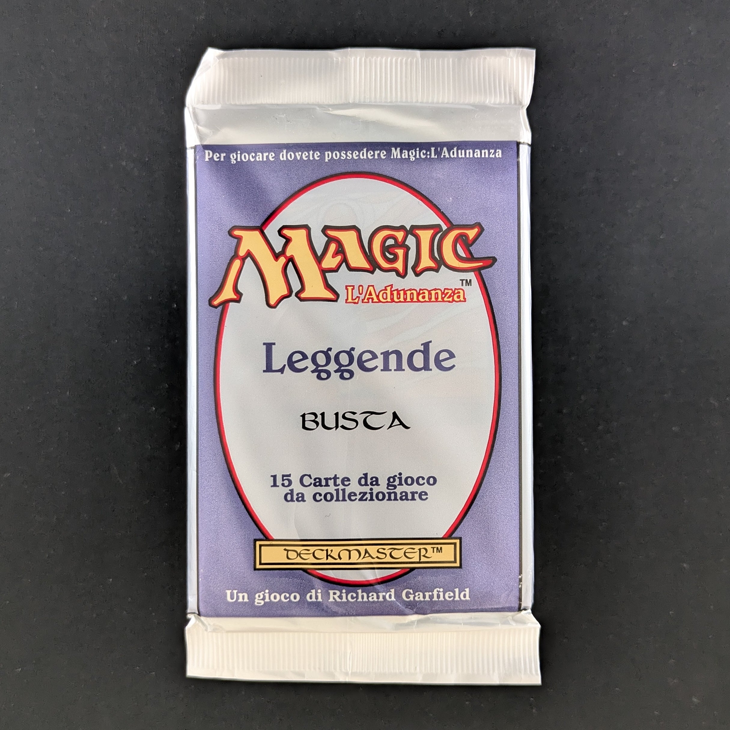 - Legends Italian Booster - Italian - Sealed - 34386