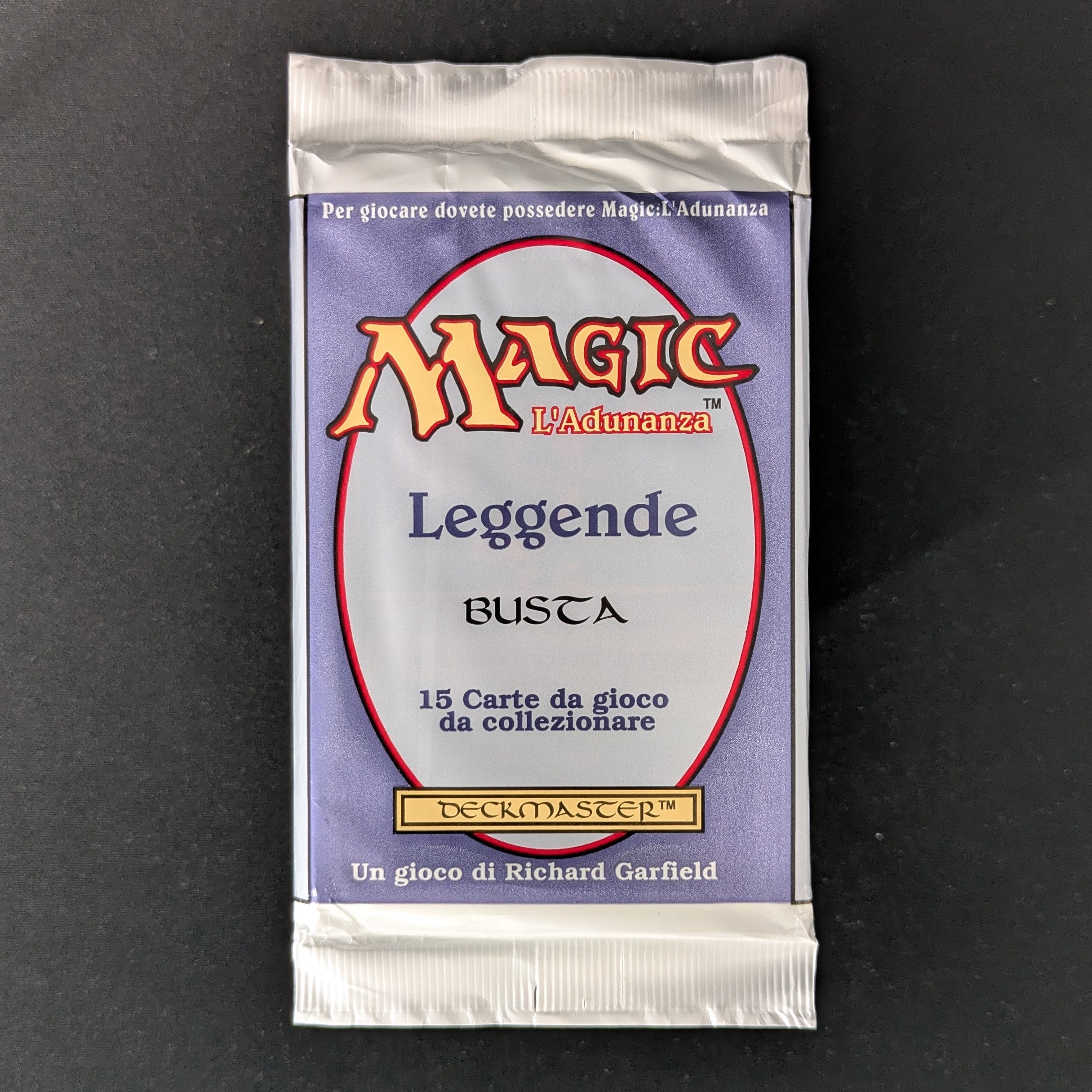 - Legends Italian Booster - Italian - Sealed - 34388