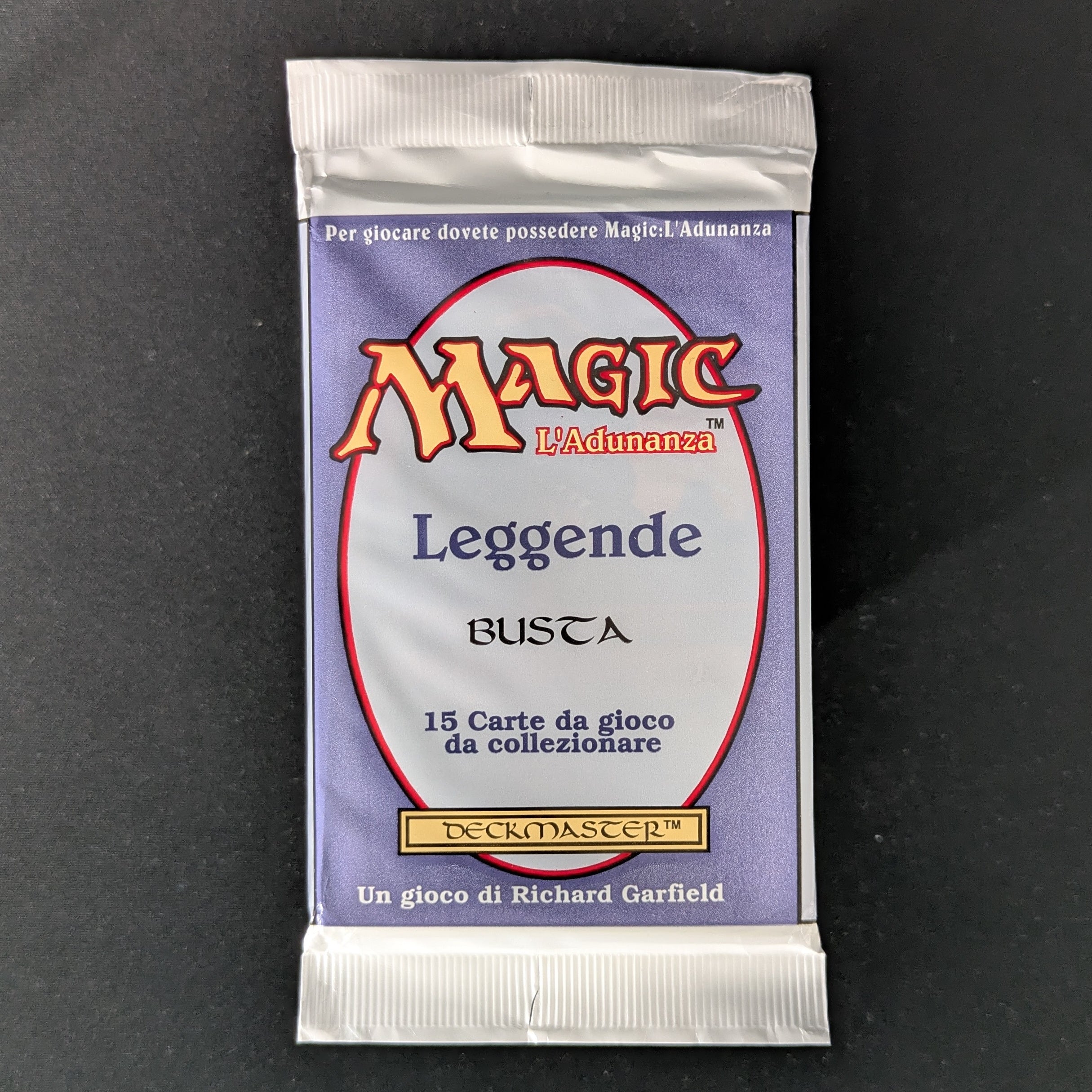 - Legends Italian Booster - Italian - Sealed - 34390