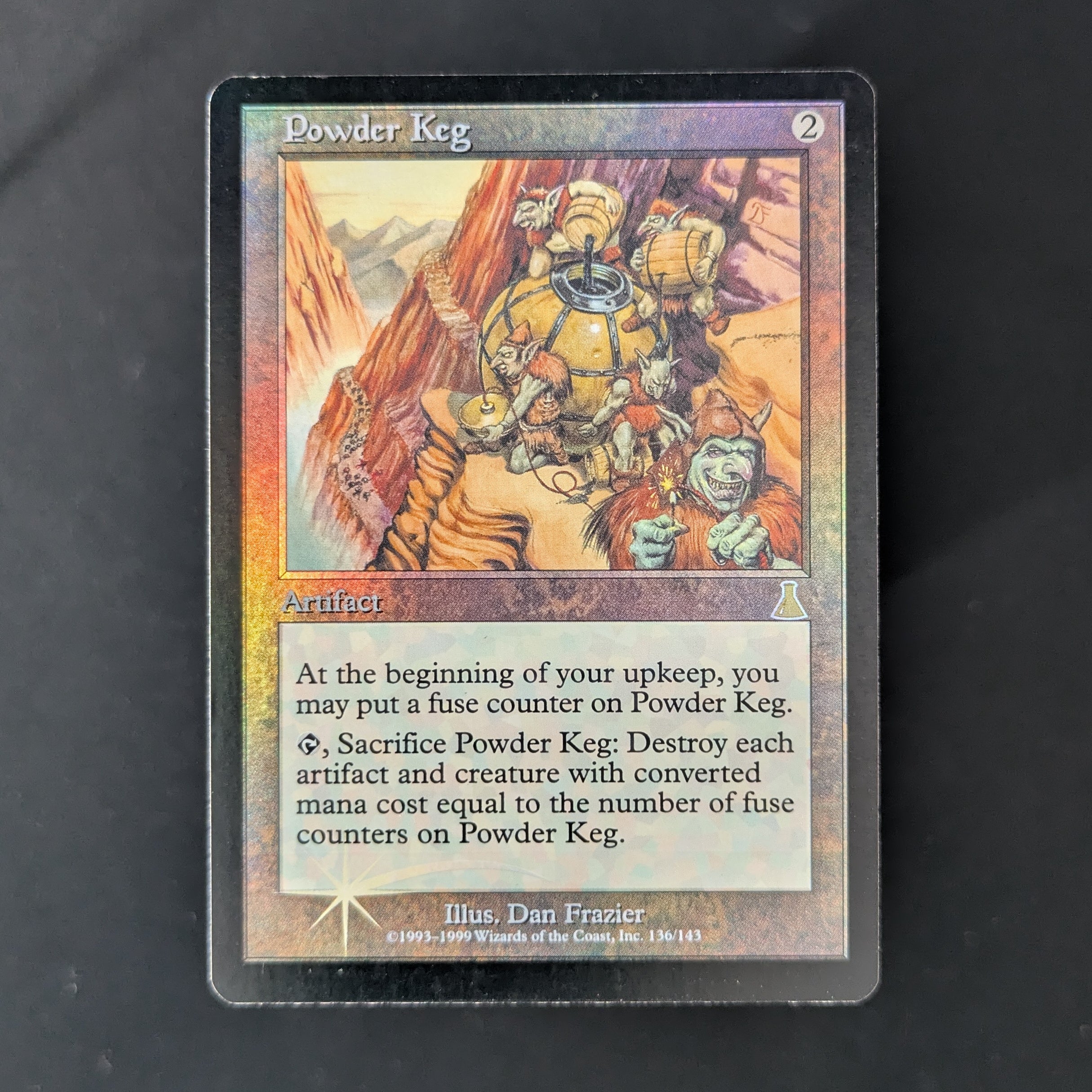 FOIL] Powder Keg - Urza's Destiny - English - GD