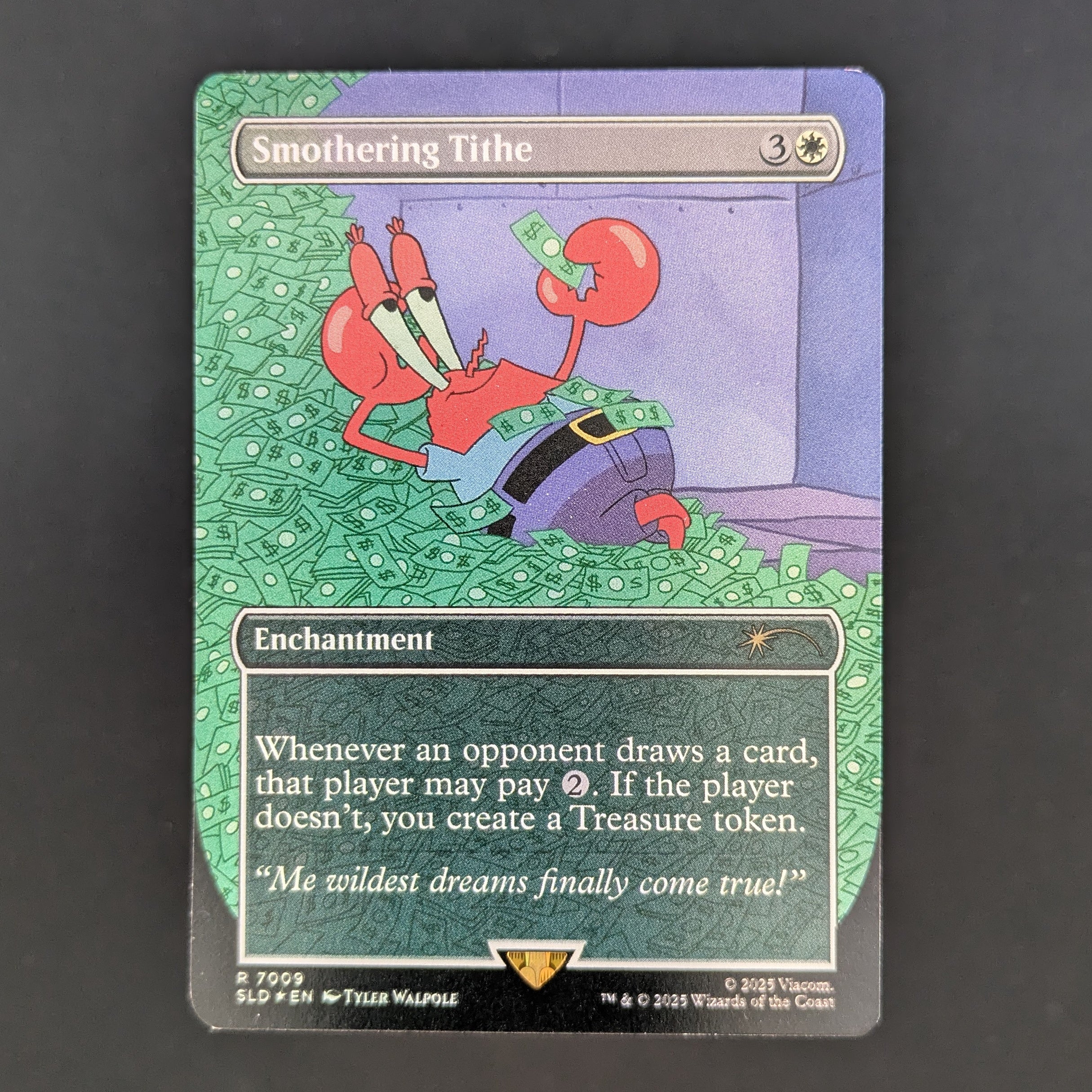 FOIL] Smothering Tithe (7009) (Rainbow Foil) - Secret Lair Drop Serie