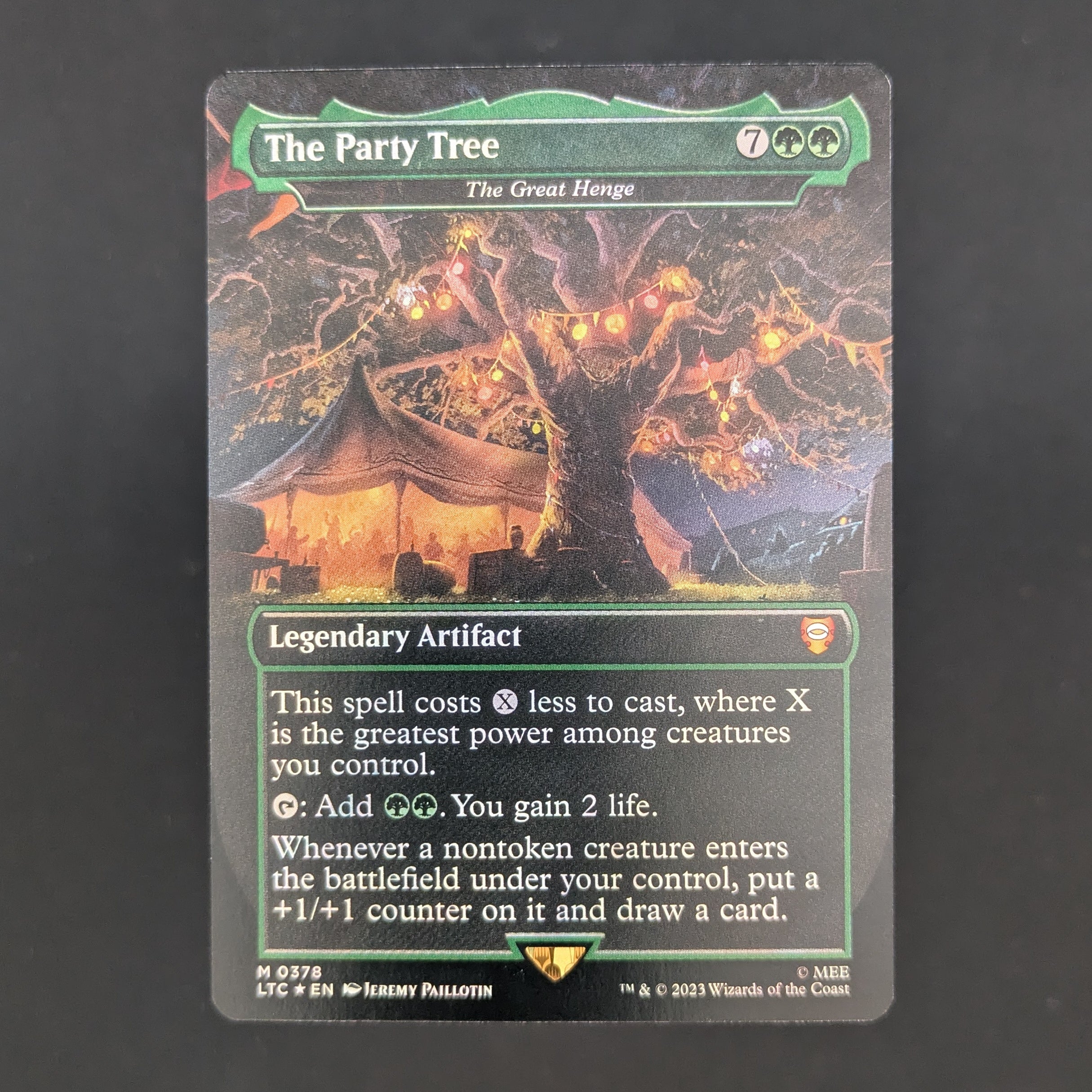 FOIL] The Party Tree - The Great Henge (Surge Foil) - Commander: The