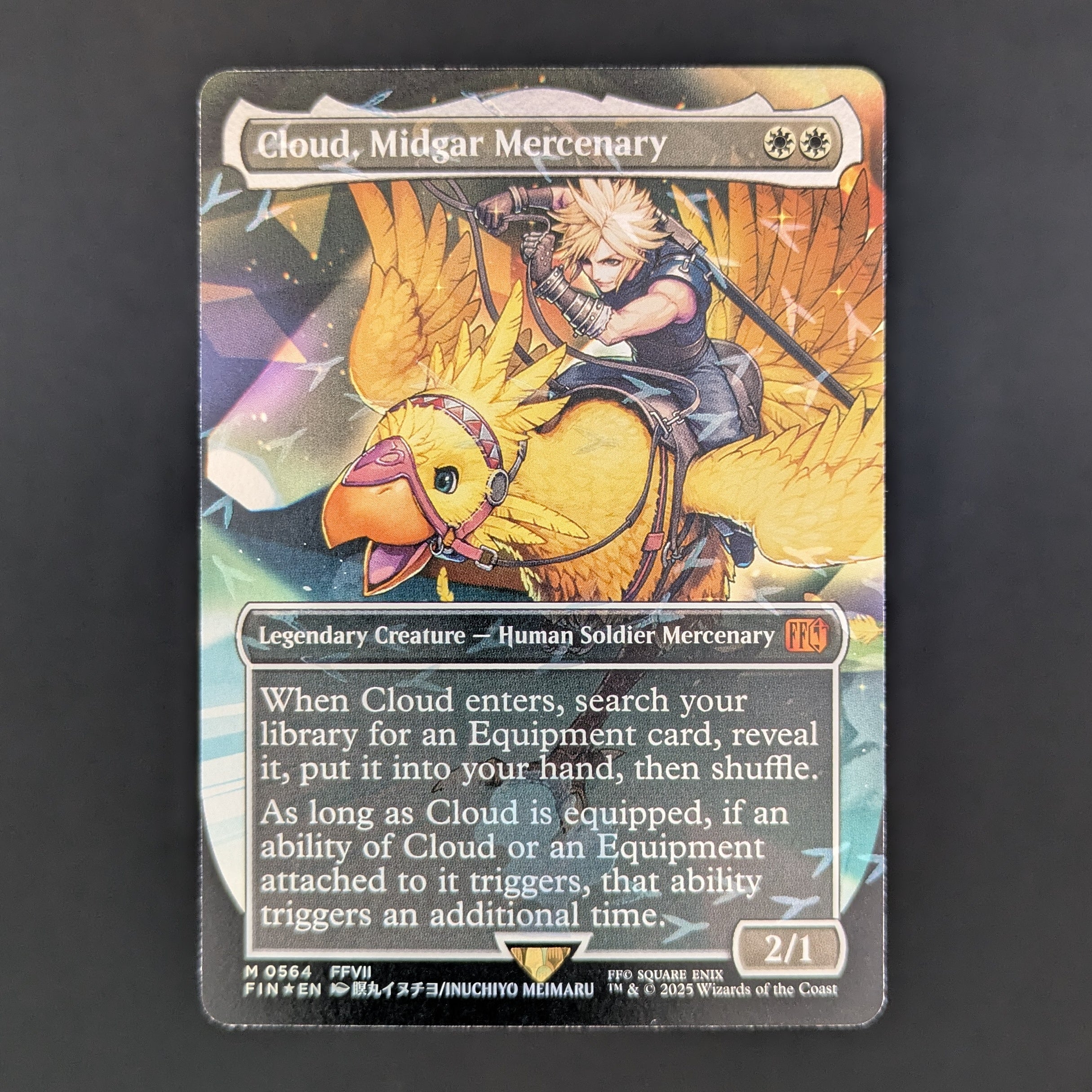 cloud mtg card Cloud, Planet's Champion (#482) (extended art) Whenever Cloud attacks Cloud, Midgar Mercenary Price From