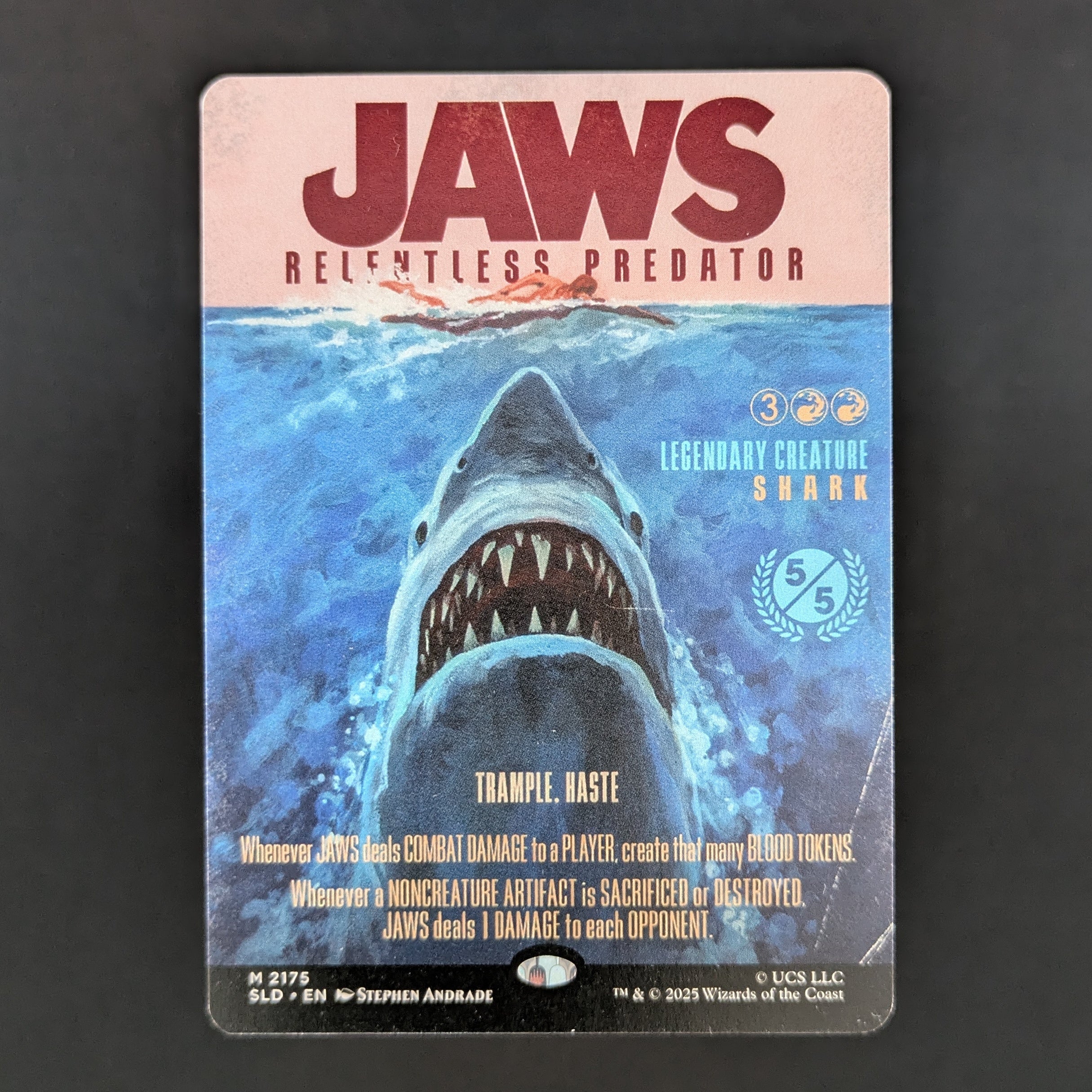 Jaws, Relentless Predator - Secret Lair Drop Series: Secret Scare Superdrop - English - NM