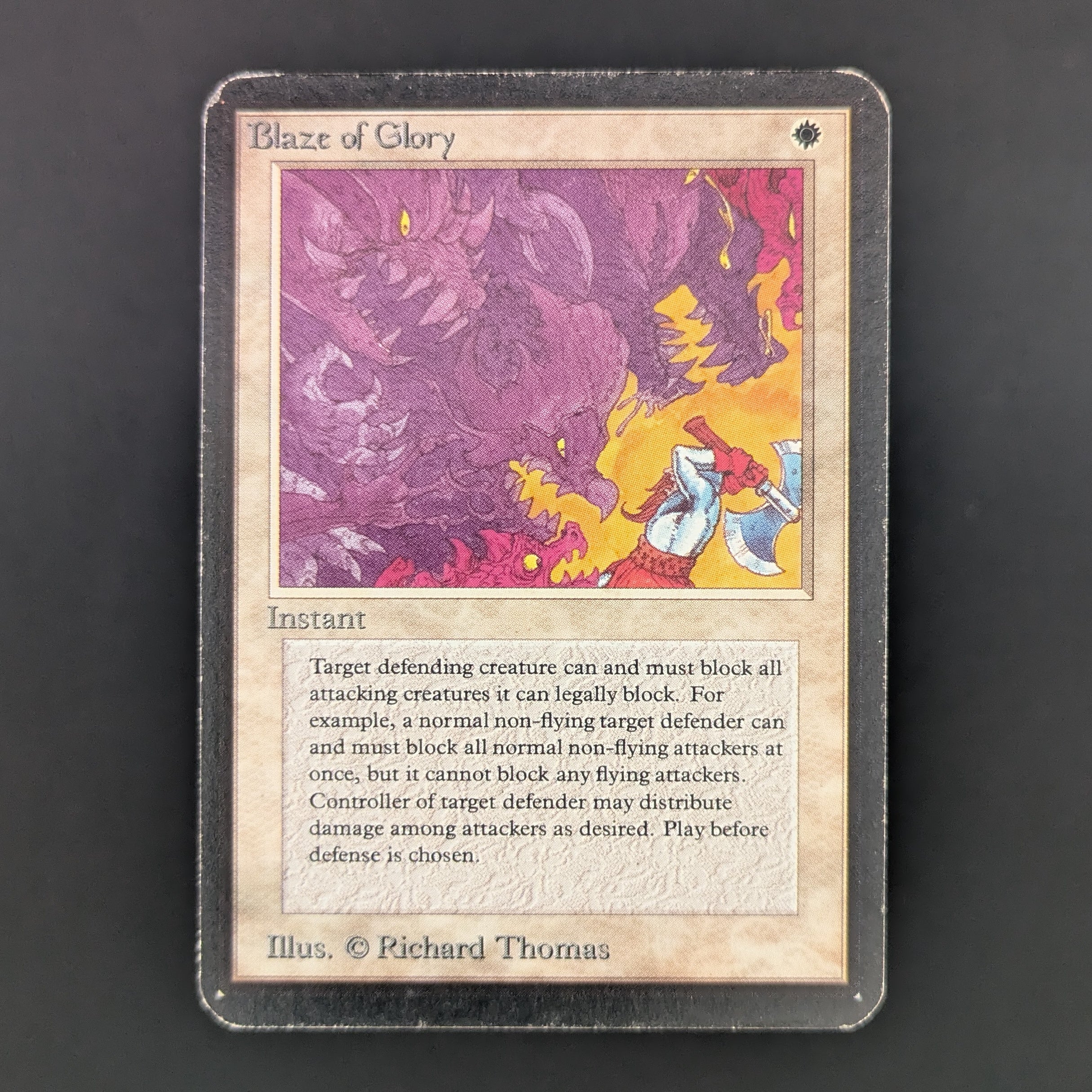MTG Singles - Blaze of Glory - Alpha - PL - INKED - 34834
