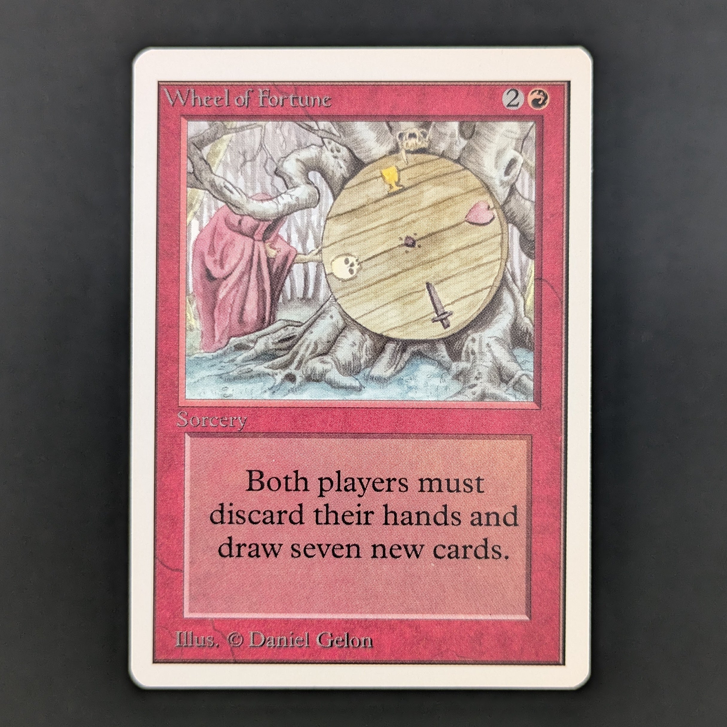 MTG Singles - Wheel of Fortune - Unlimited - EX - ROLLERLINE - 34864