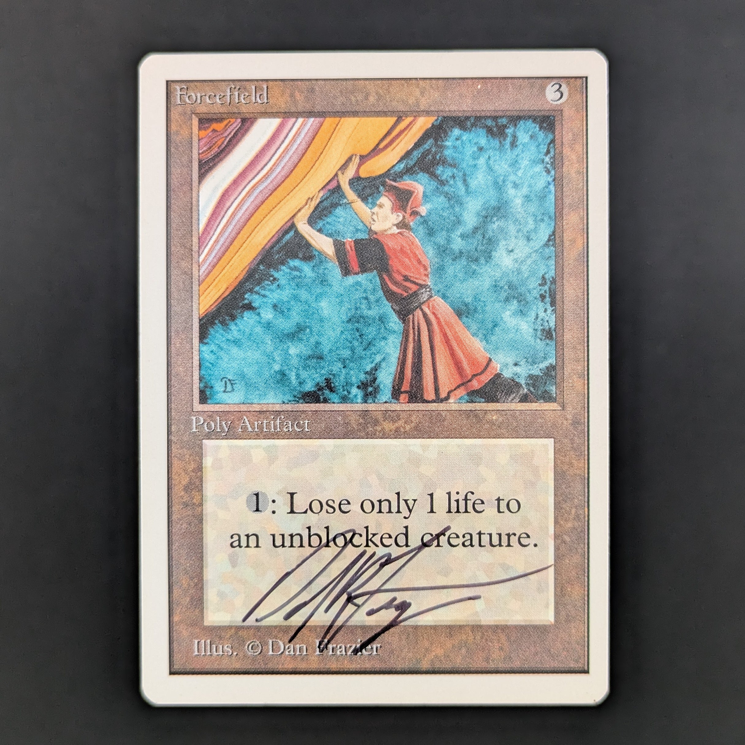 MTG Singles - Forcefield - Unlimited - GD - SIGNED - 34868