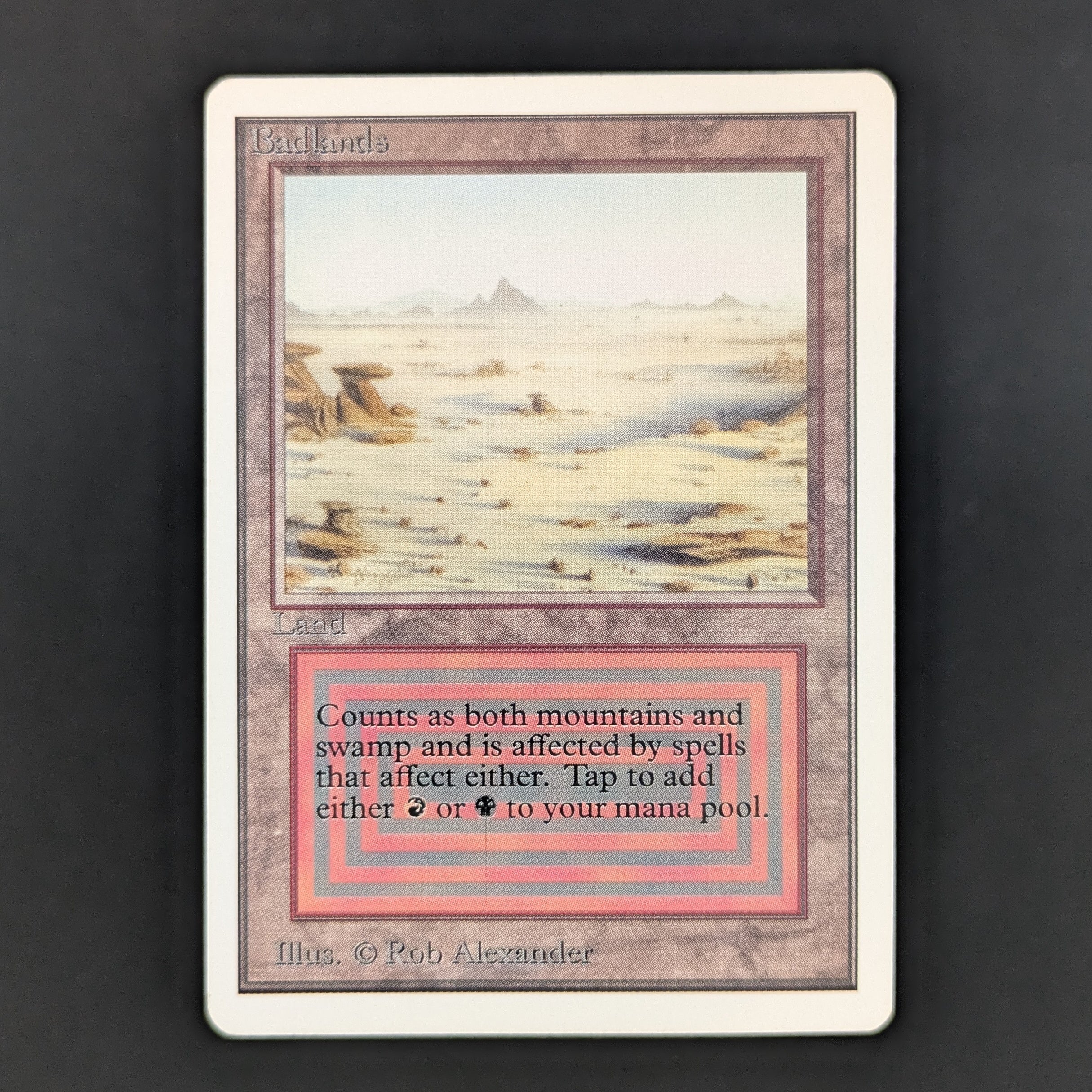 MTG Singles - Badlands - Unlimited - LP - PRESSURE MARK - 34875