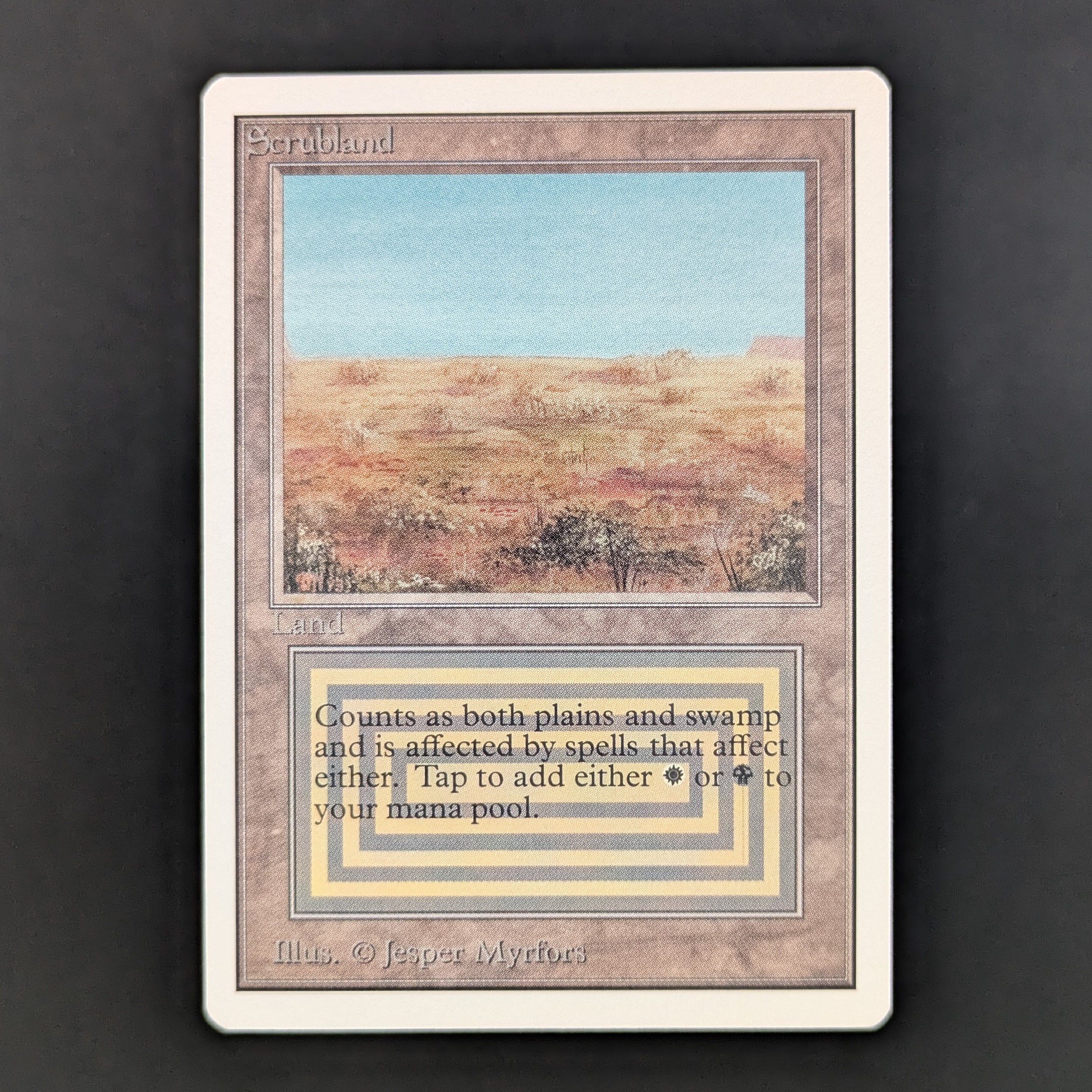 MTG Singles - Scrubland - Unlimited - NM - 34878