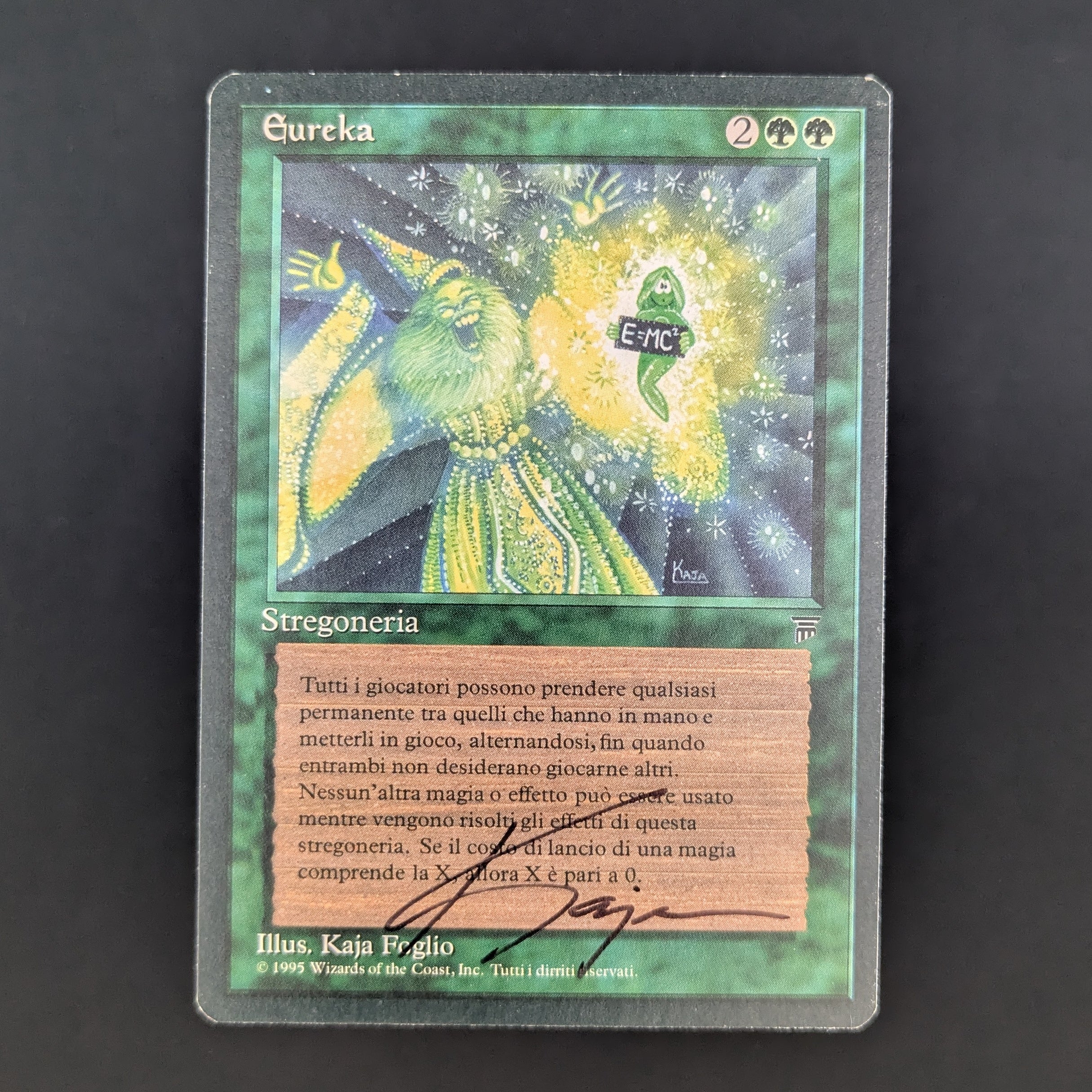 MTG Singles - Eureka - Legends Italian - GD - SIGNED - 34889