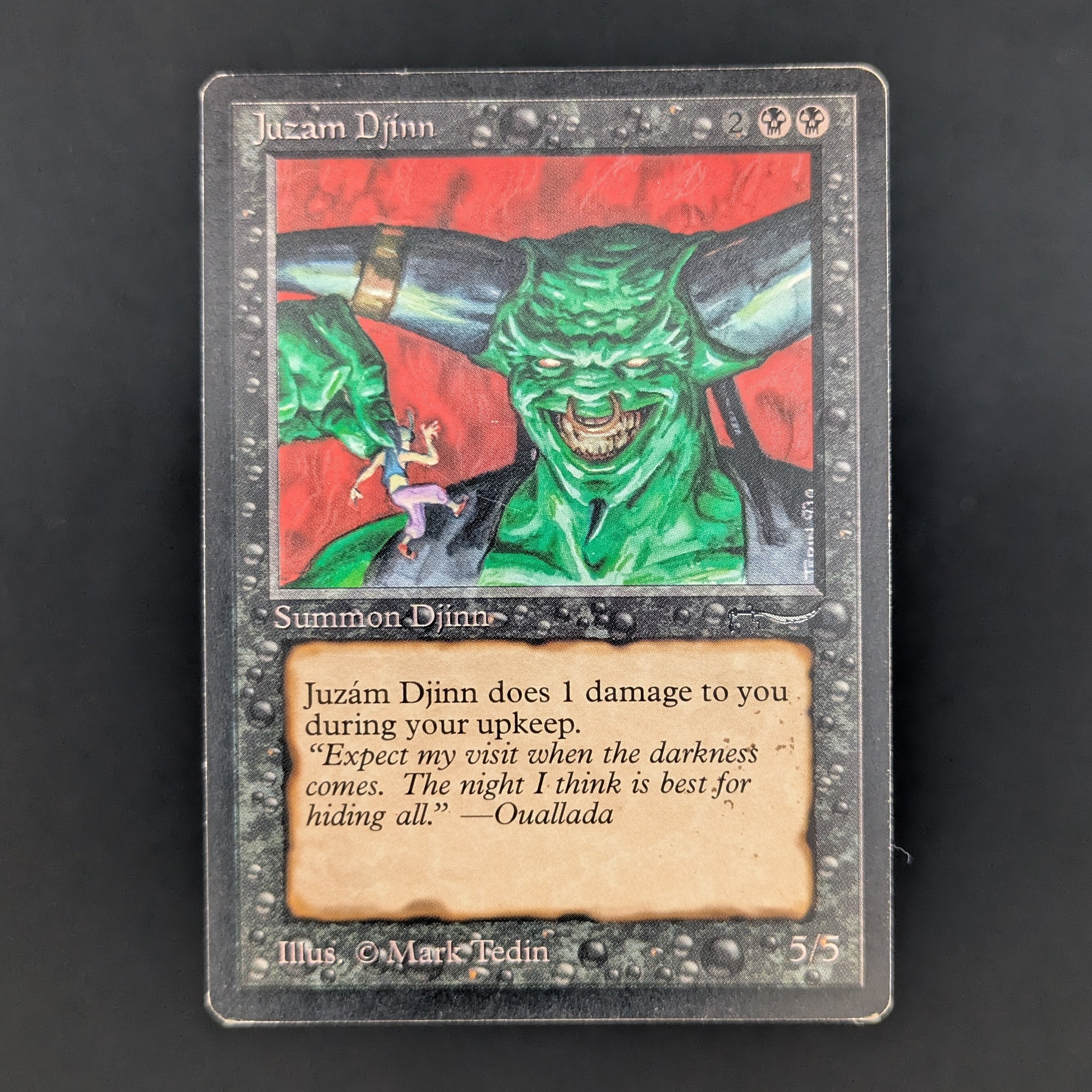 MTG Singles - Juzam Djinn - Arabian Nights - GD - 34912
