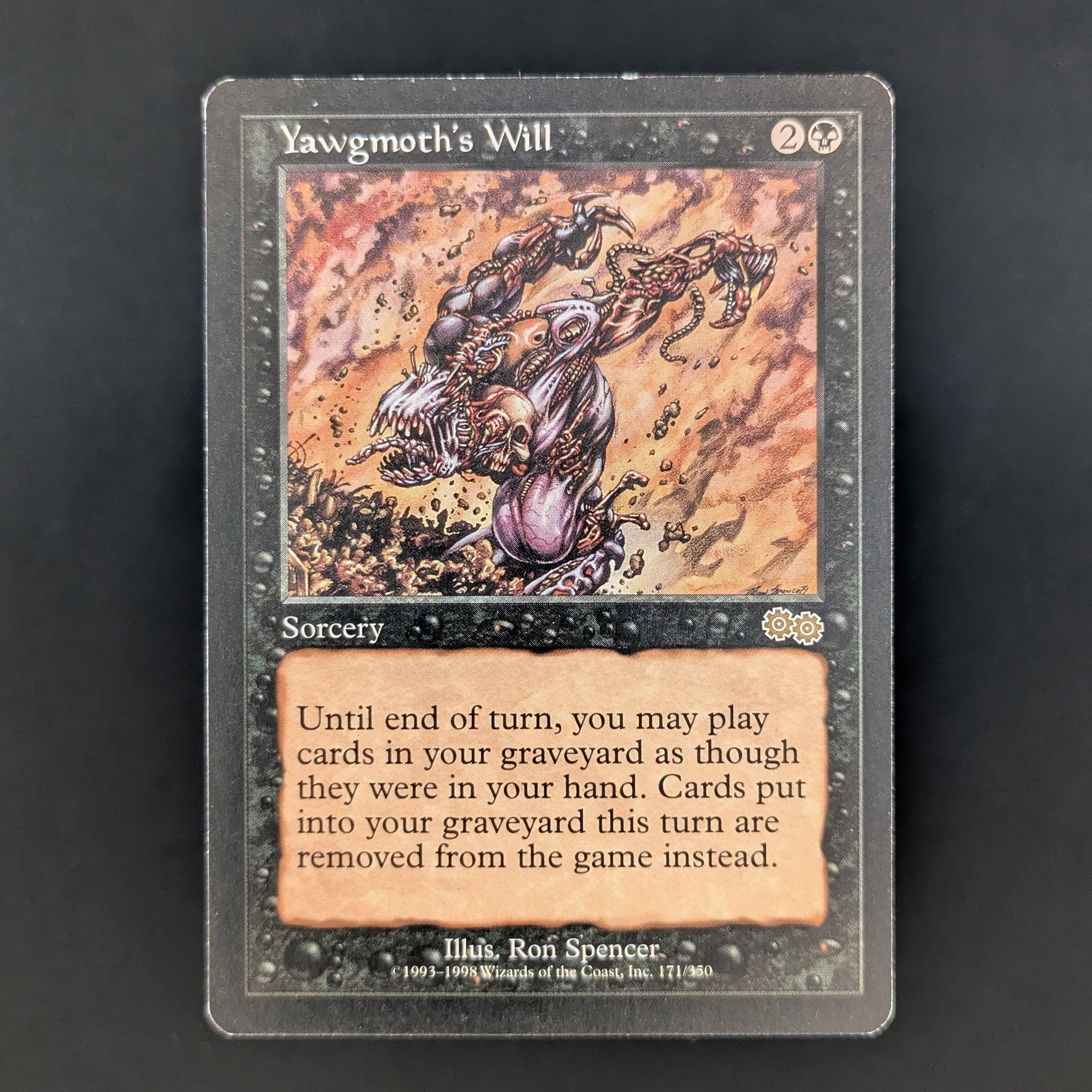 MTG Singles - Yawgmoth's Will - Urza's Saga - English - GD - 34971