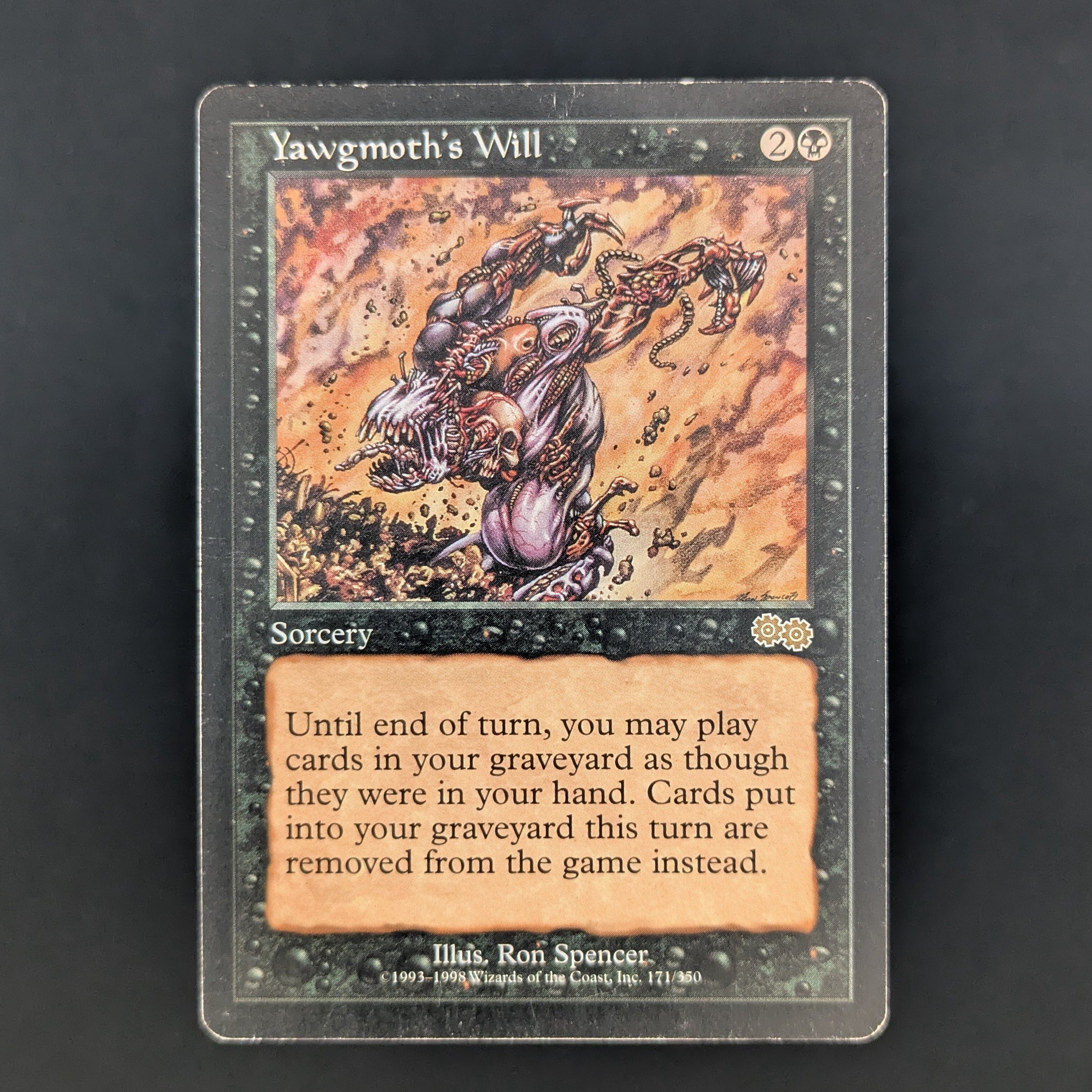 MTG Singles - Yawgmoth's Will - Urza's Saga - English - LP - 34973