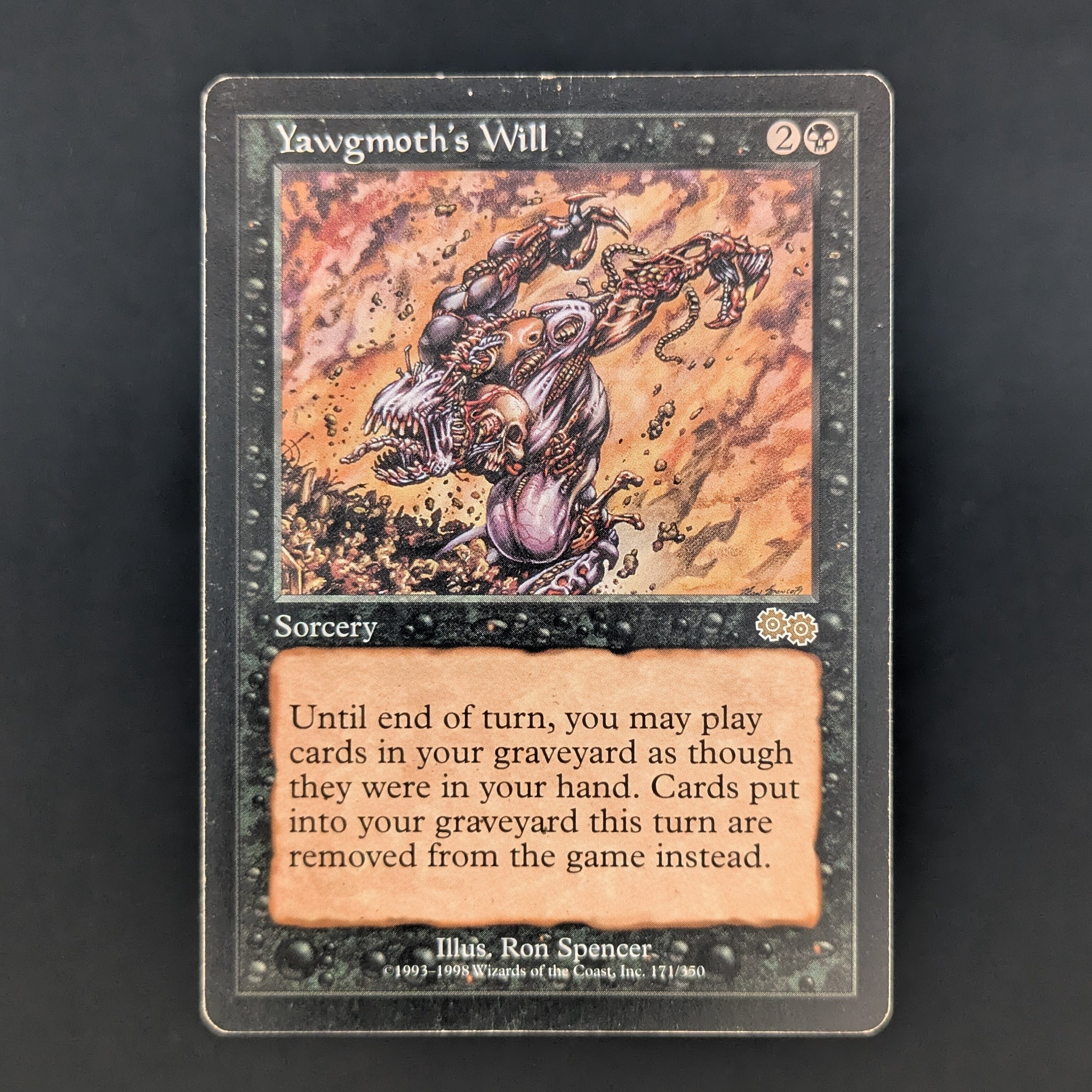MTG Singles - Yawgmoth's Will - Urza's Saga - English - LP - 34974