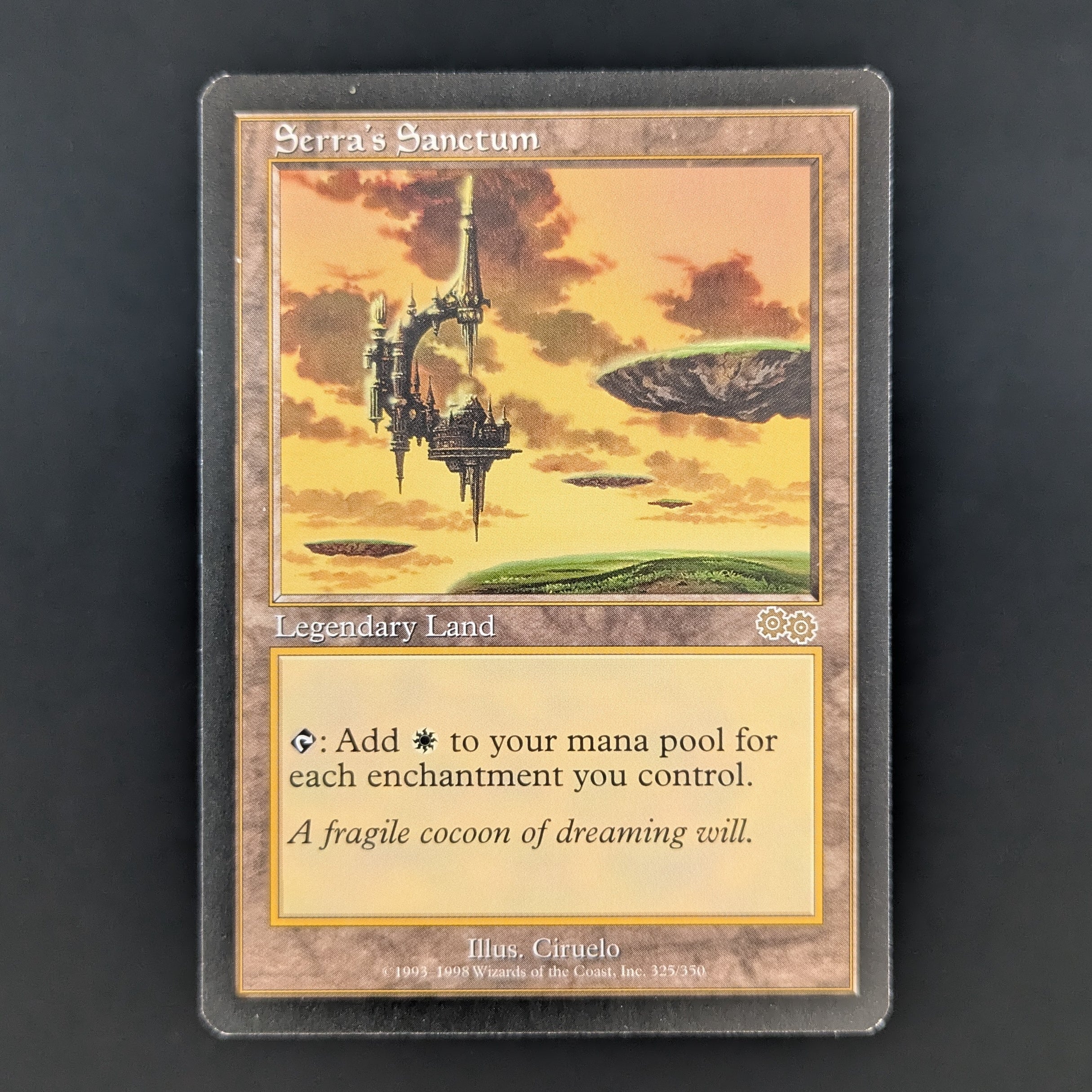 MTG Singles - Serra's Sanctum - Urza's Saga - English - NM - 34984