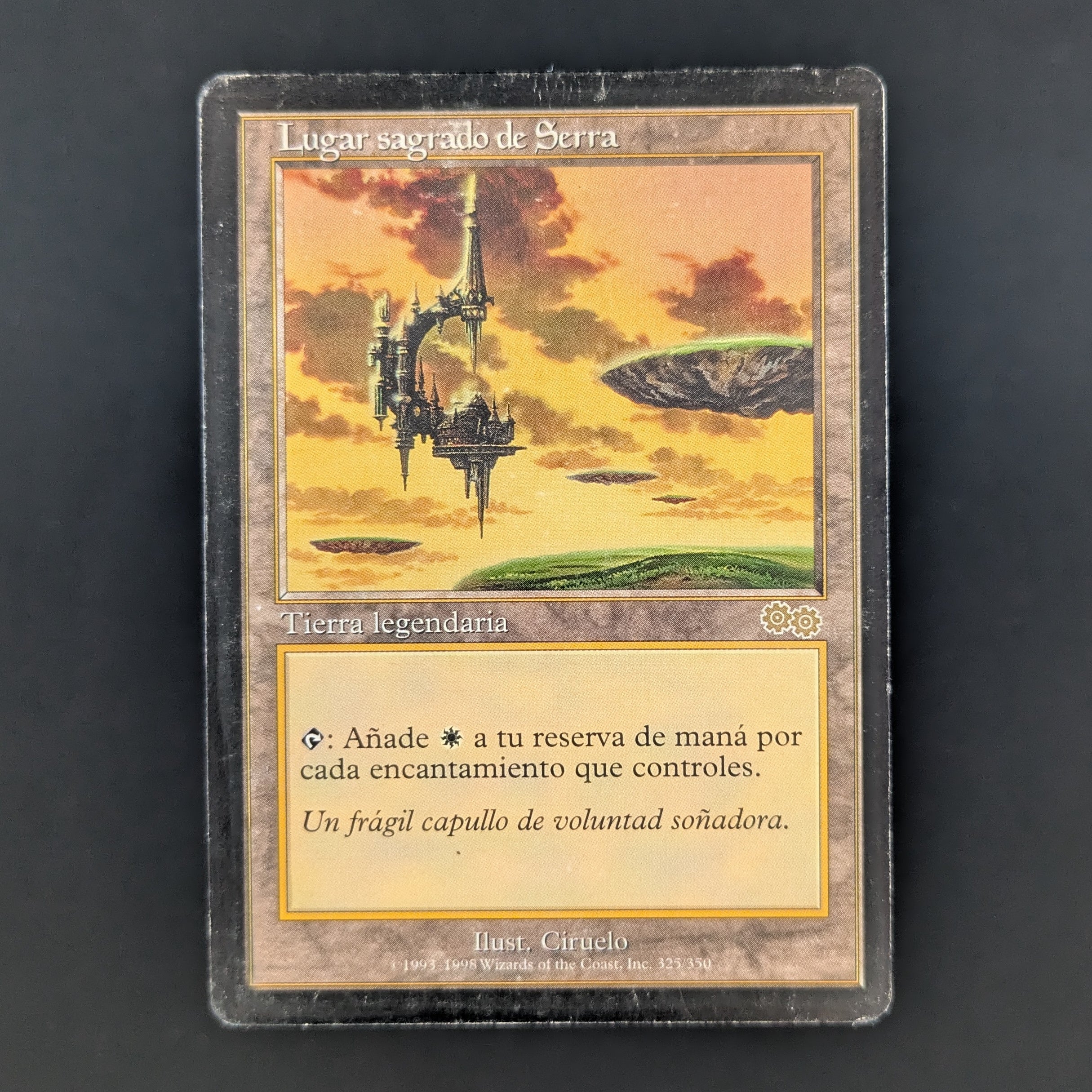 MTG Singles - Serra's Sanctum - Urza's Saga - Spanish - PO - INKED - 35025