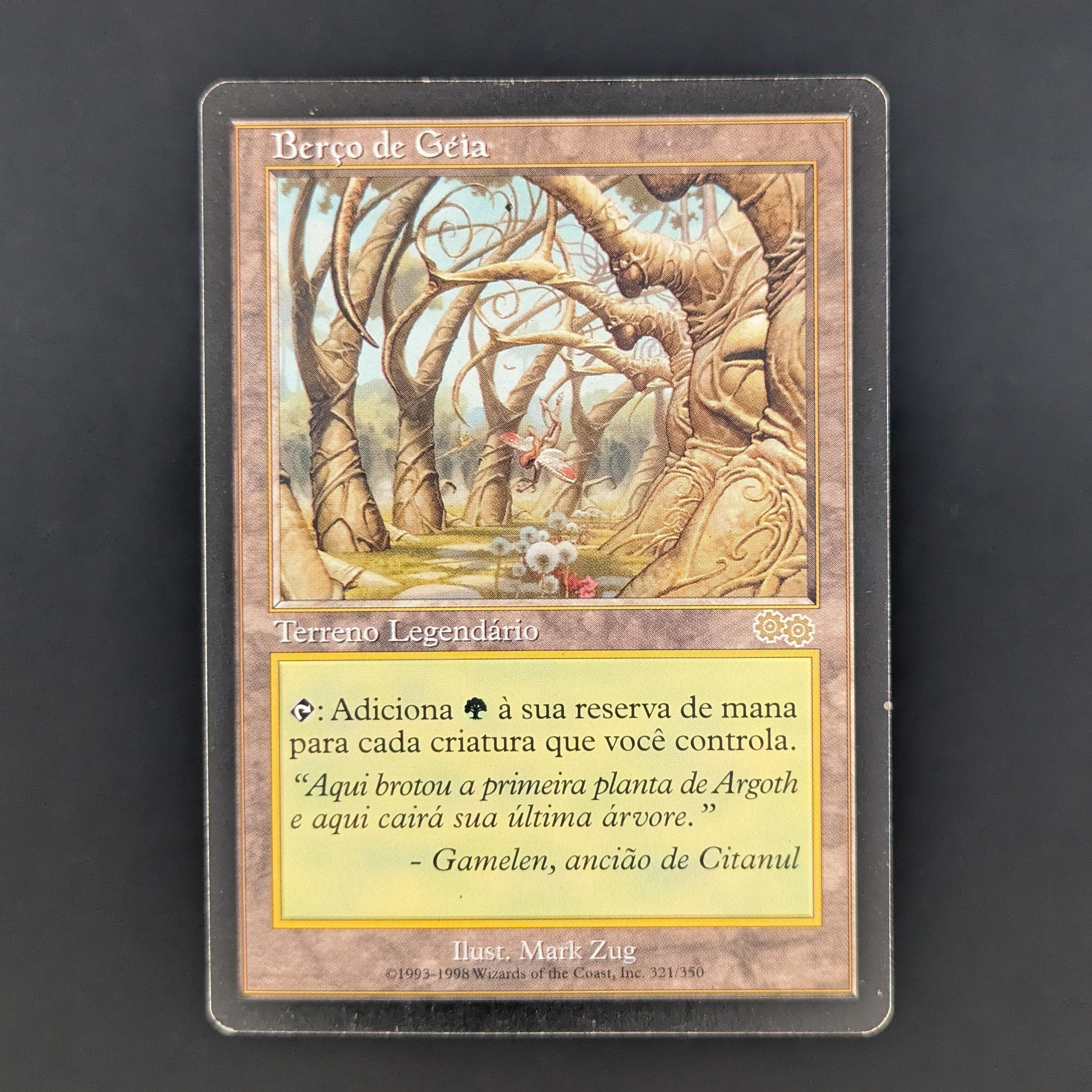 MTG Singles - Gaea's Cradle - Urza's Saga - Portuguese - GD - 35027
