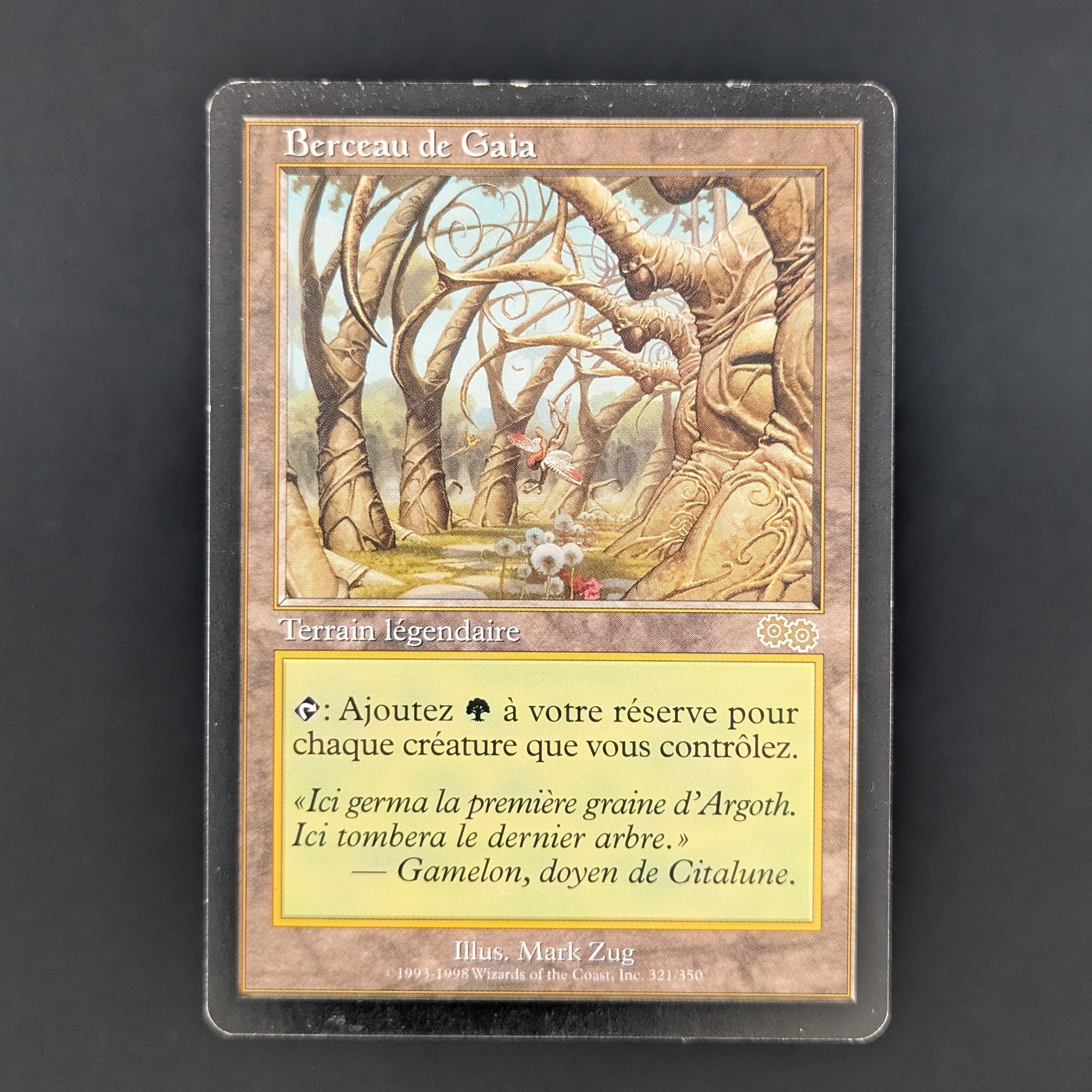 MTG Singles - Gaea's Cradle - Urza's Saga - French - GD - 35028