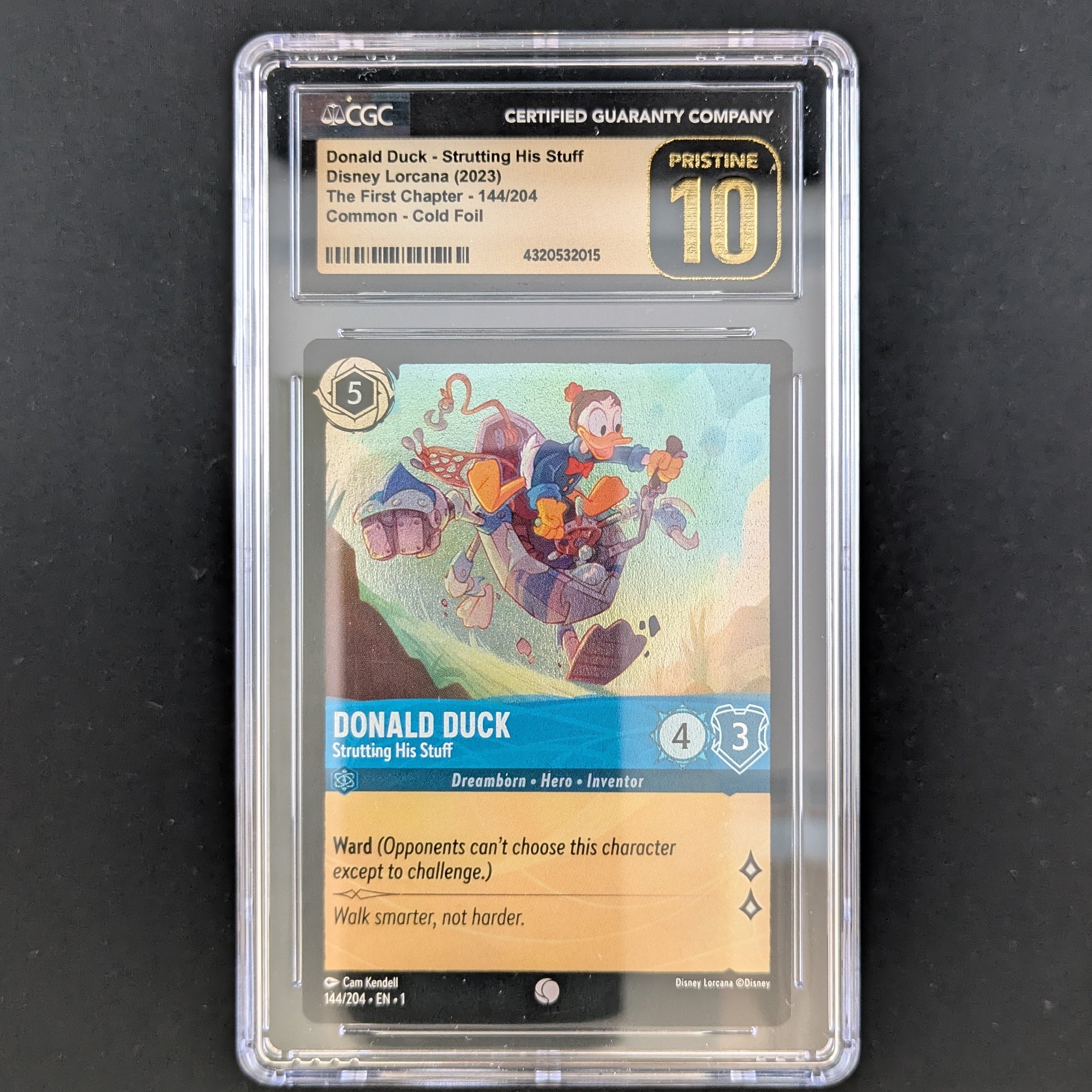 Donald Duck - Strutting His Stuff - The First Chapter - CGC 10 - Foil