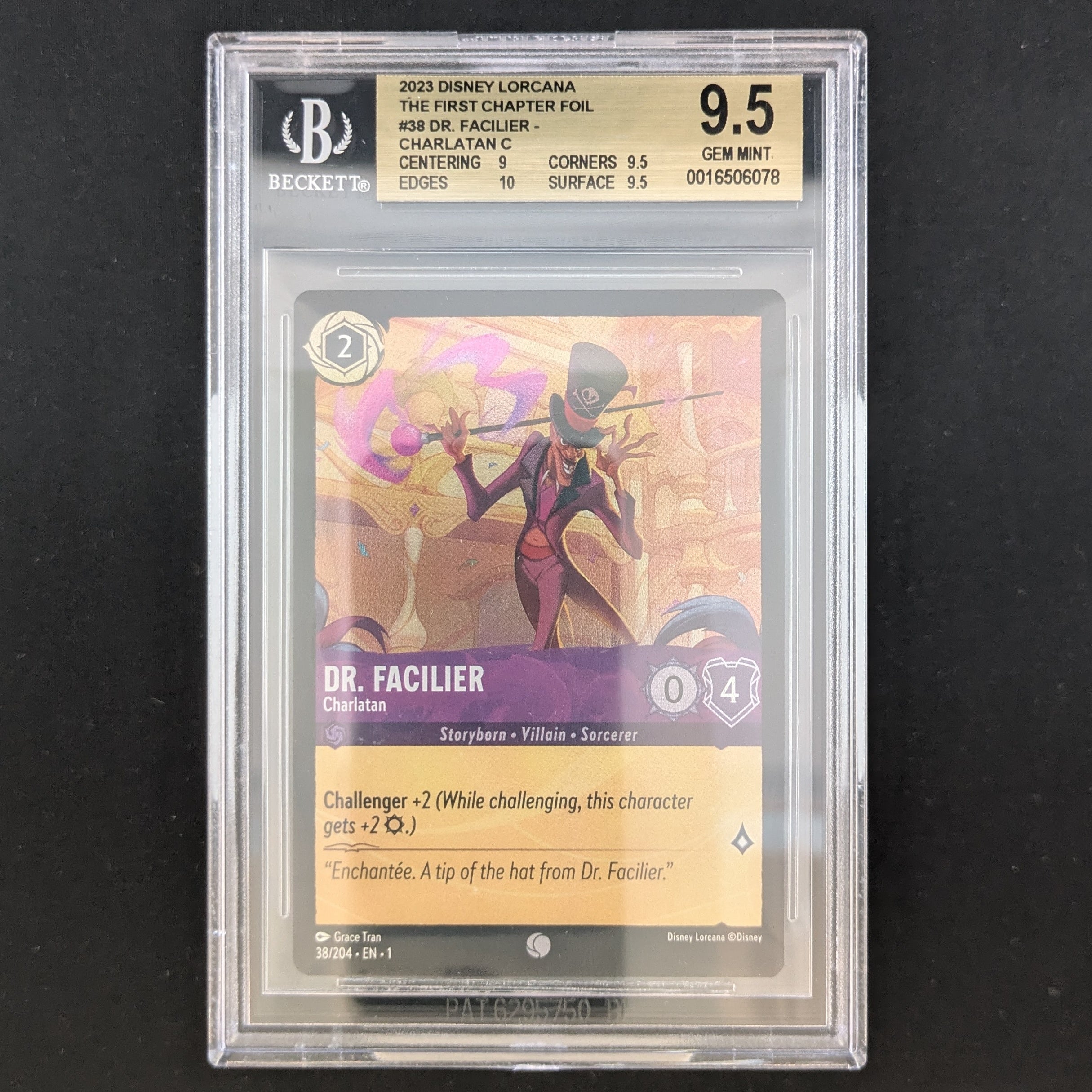Dr. Facilier - Charlatan - The First Chapter - BGS 9.5 - Foil