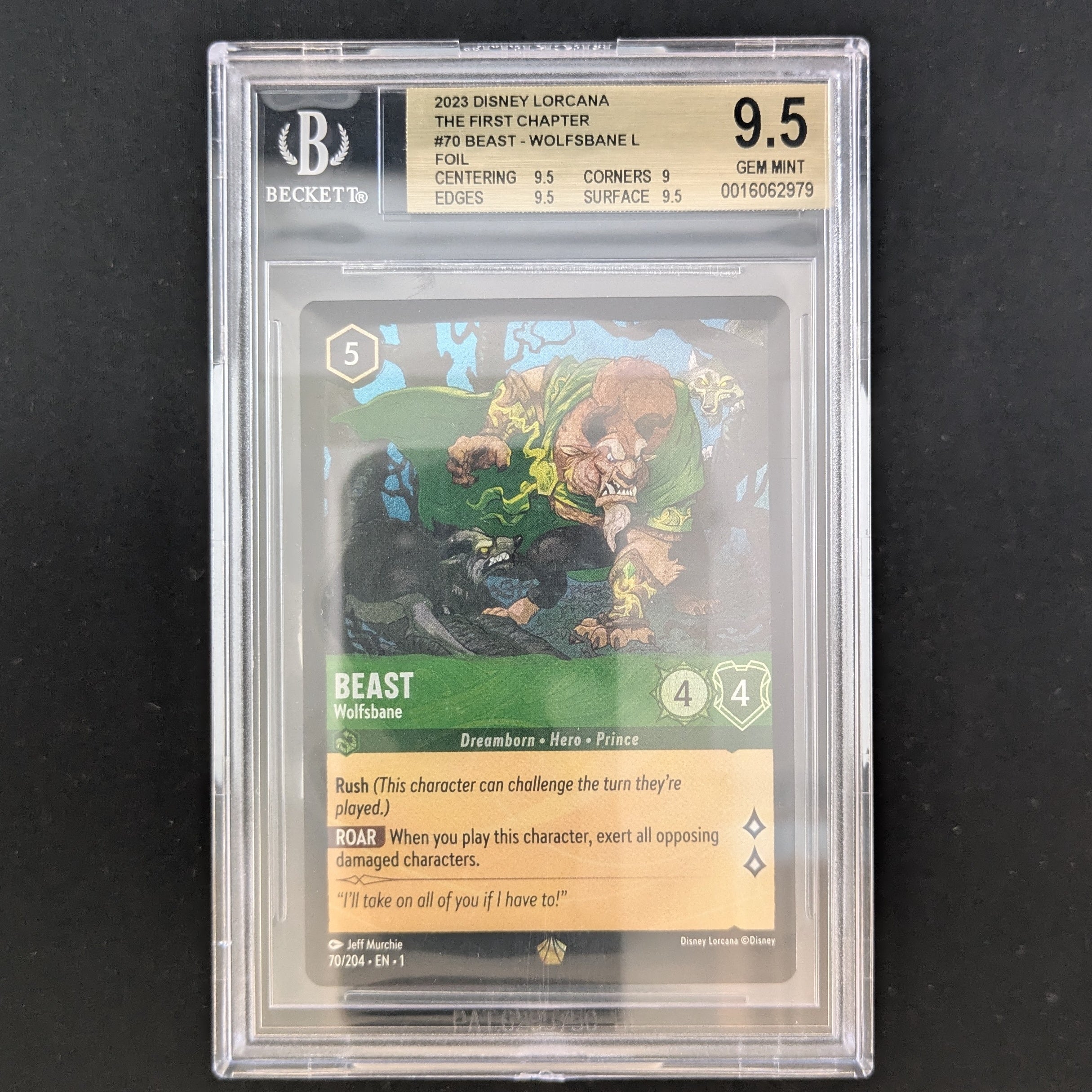 Beast - Wolfsbane - The First Chapter - BGS 9.5 - Foil