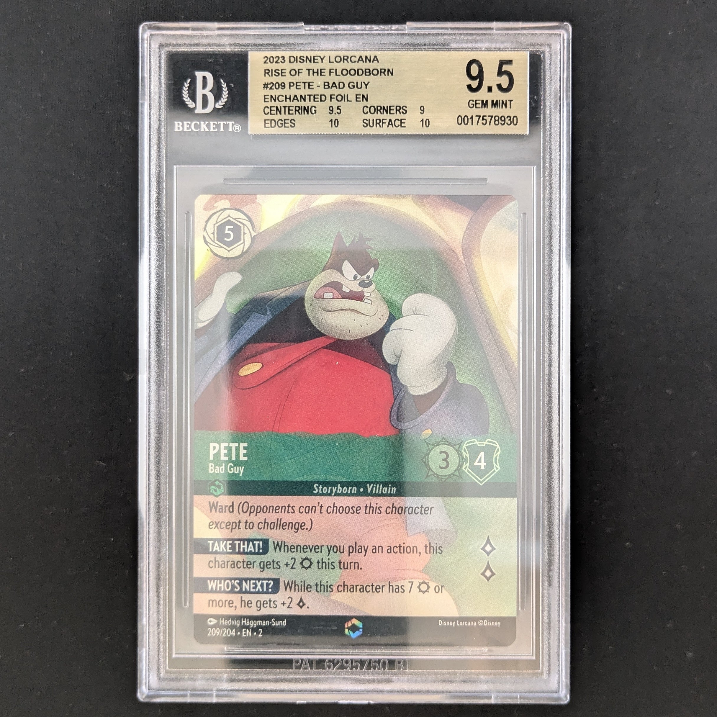 Pete - Bad Guy (V.2) - Rise of the Floodborn - BGS 9.5