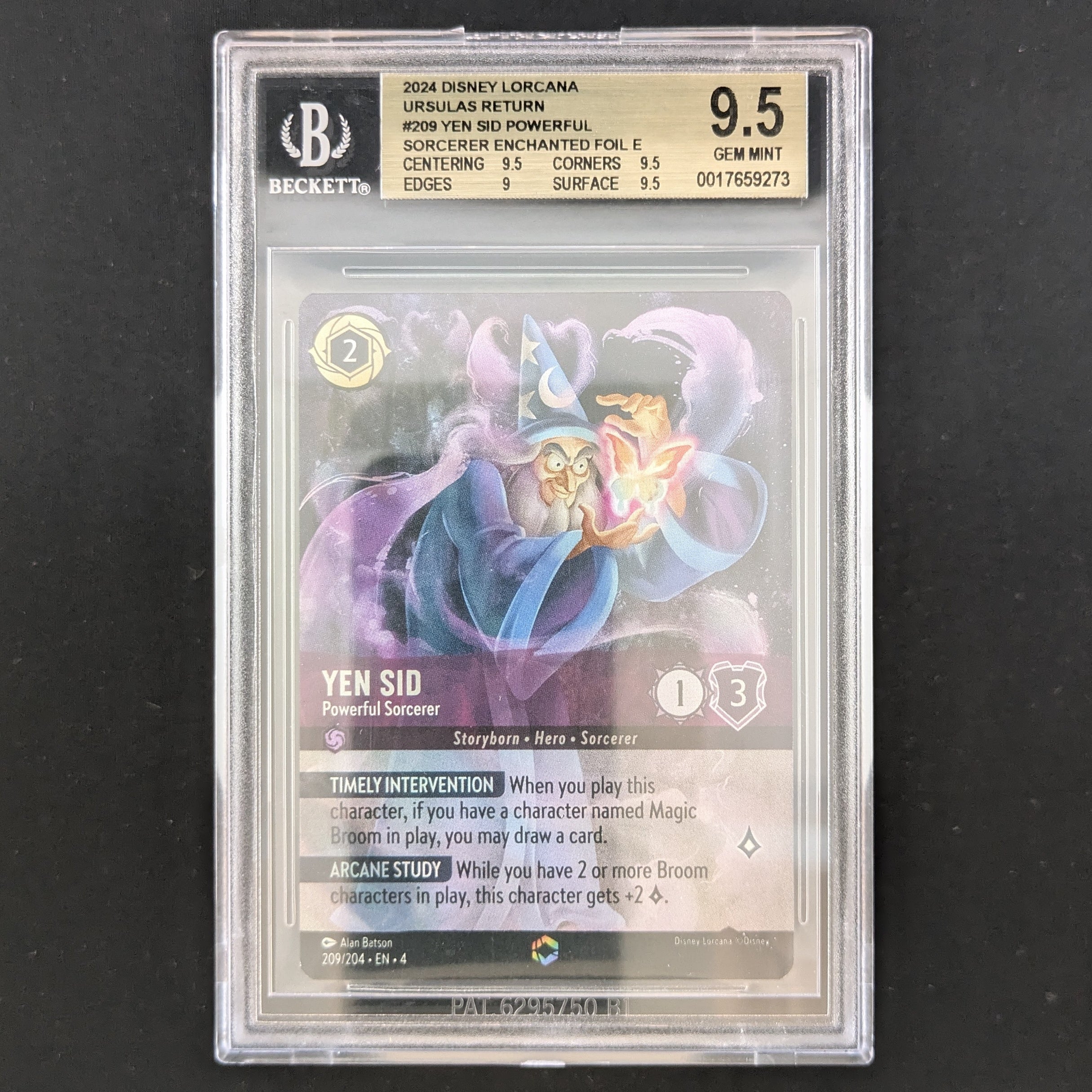 Yen Sid - Powerful Sorcerer (V.2) - Ursula's Return - BGS 9.5