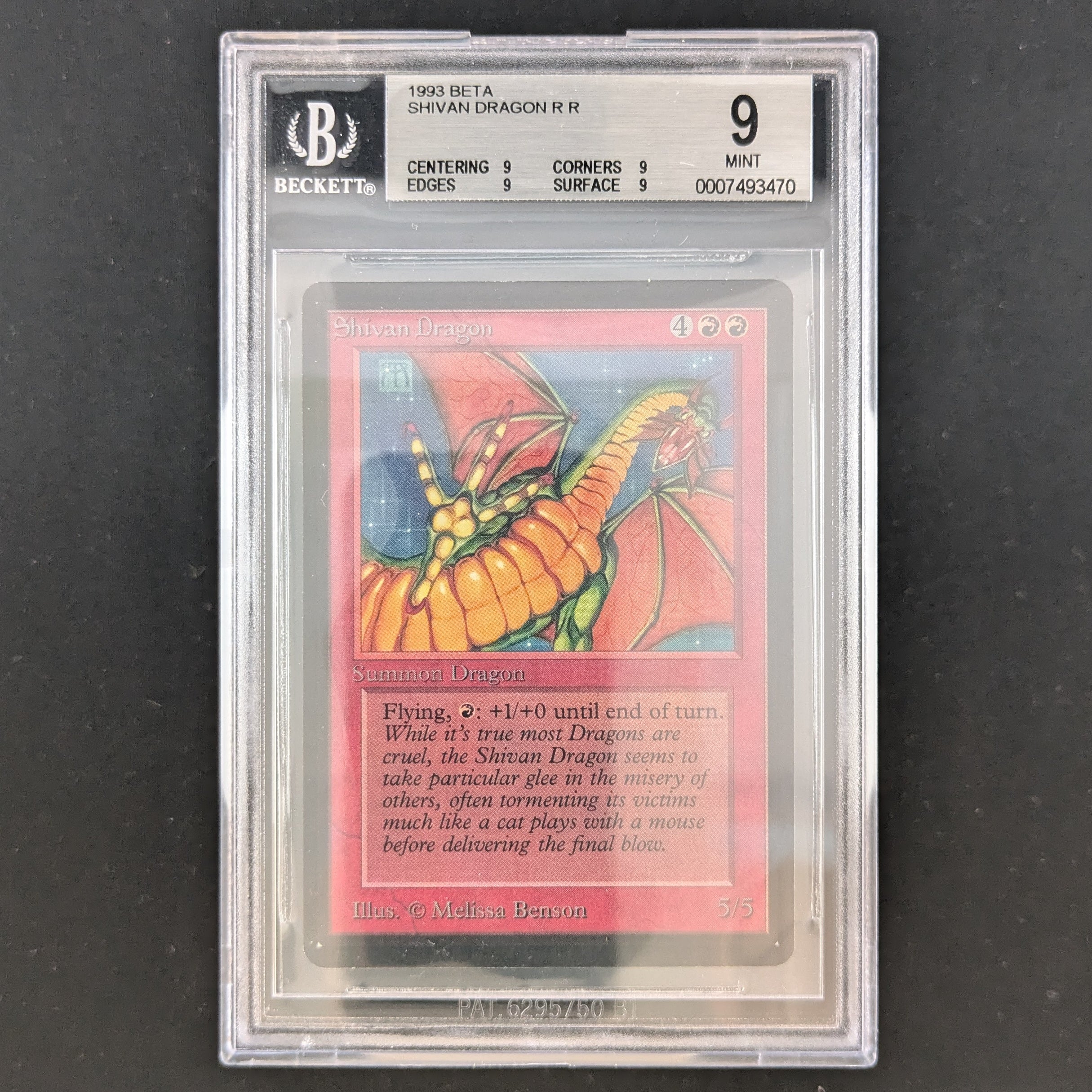 Shivan Dragon - Beta - English - BGS 9