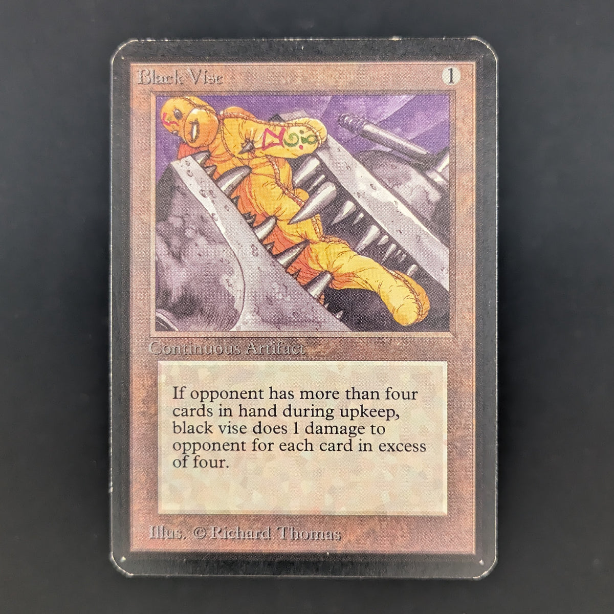MTG Singles - Black Vise - Alpha - GD - 35094