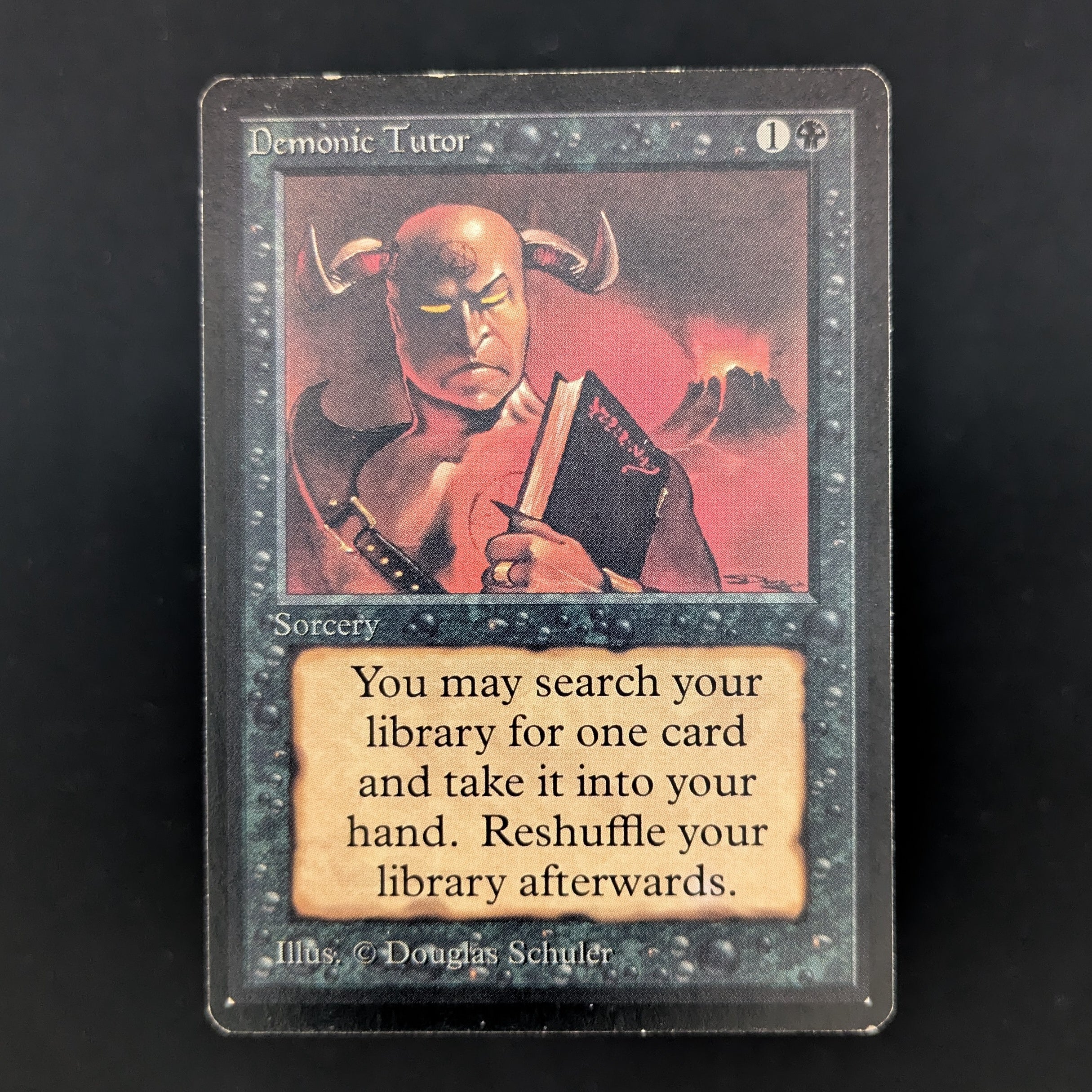 MTG Singles - Demonic Tutor - Beta - GD - 35095
