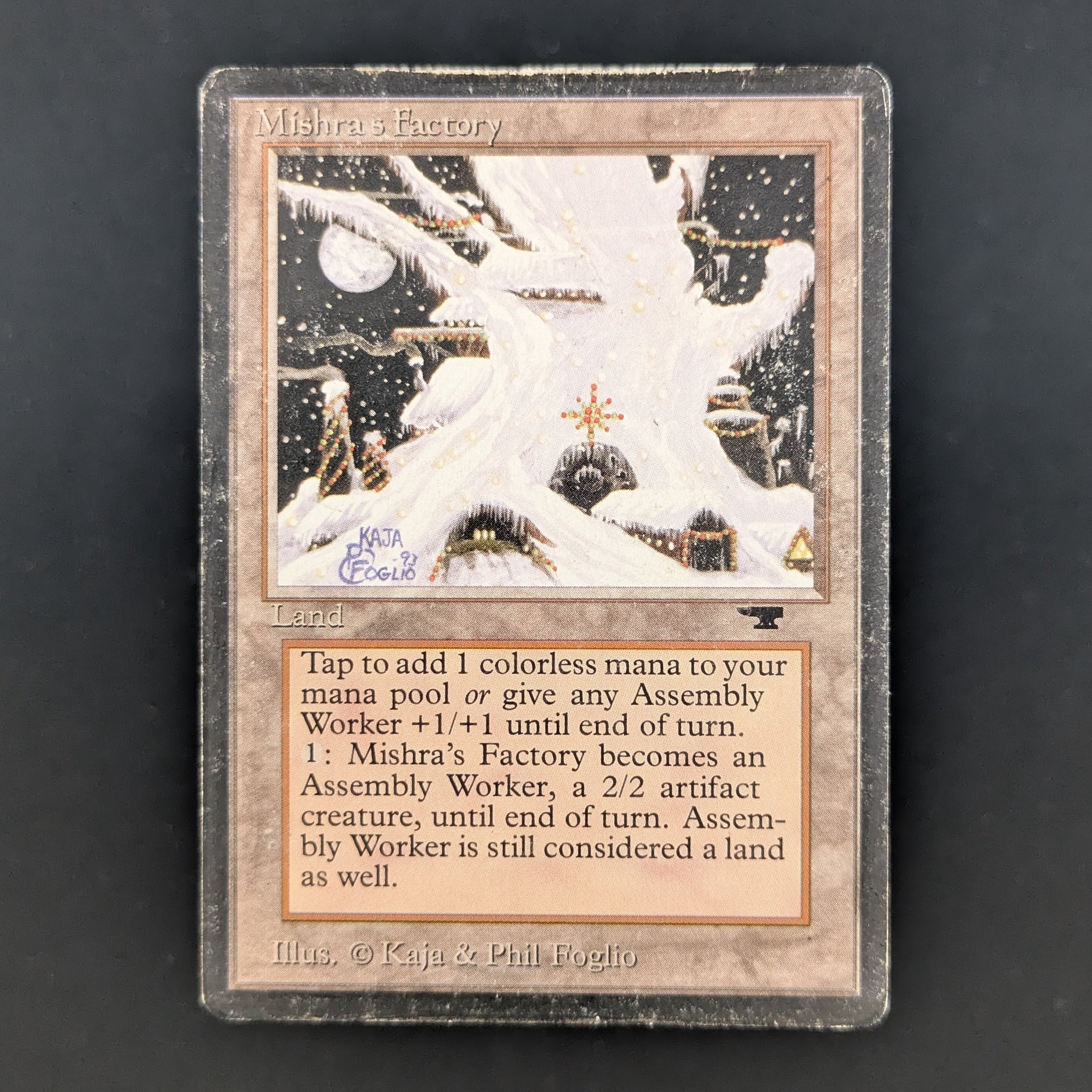 MTG Singles - Mishra's Factory (V.4) - Antiquities - PO - INKED - 35122