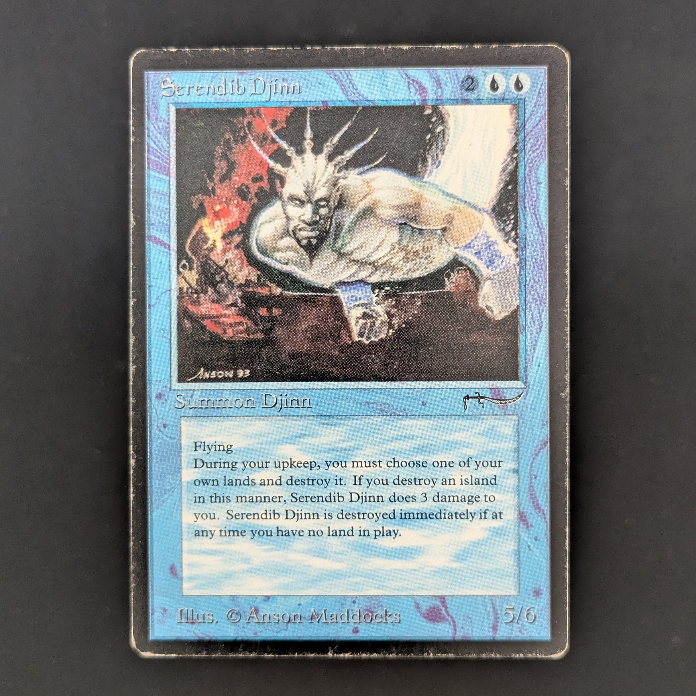 MTG Singles - Serendib Djinn - Arabian Nights - PL - INKED - 35128