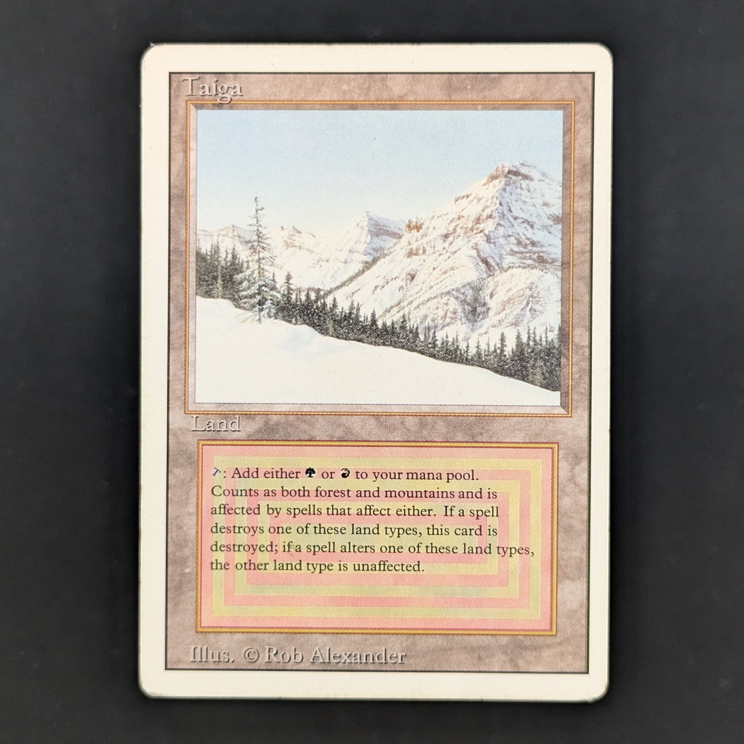 MTG Singles - Taiga - Revised - PL - 35164
