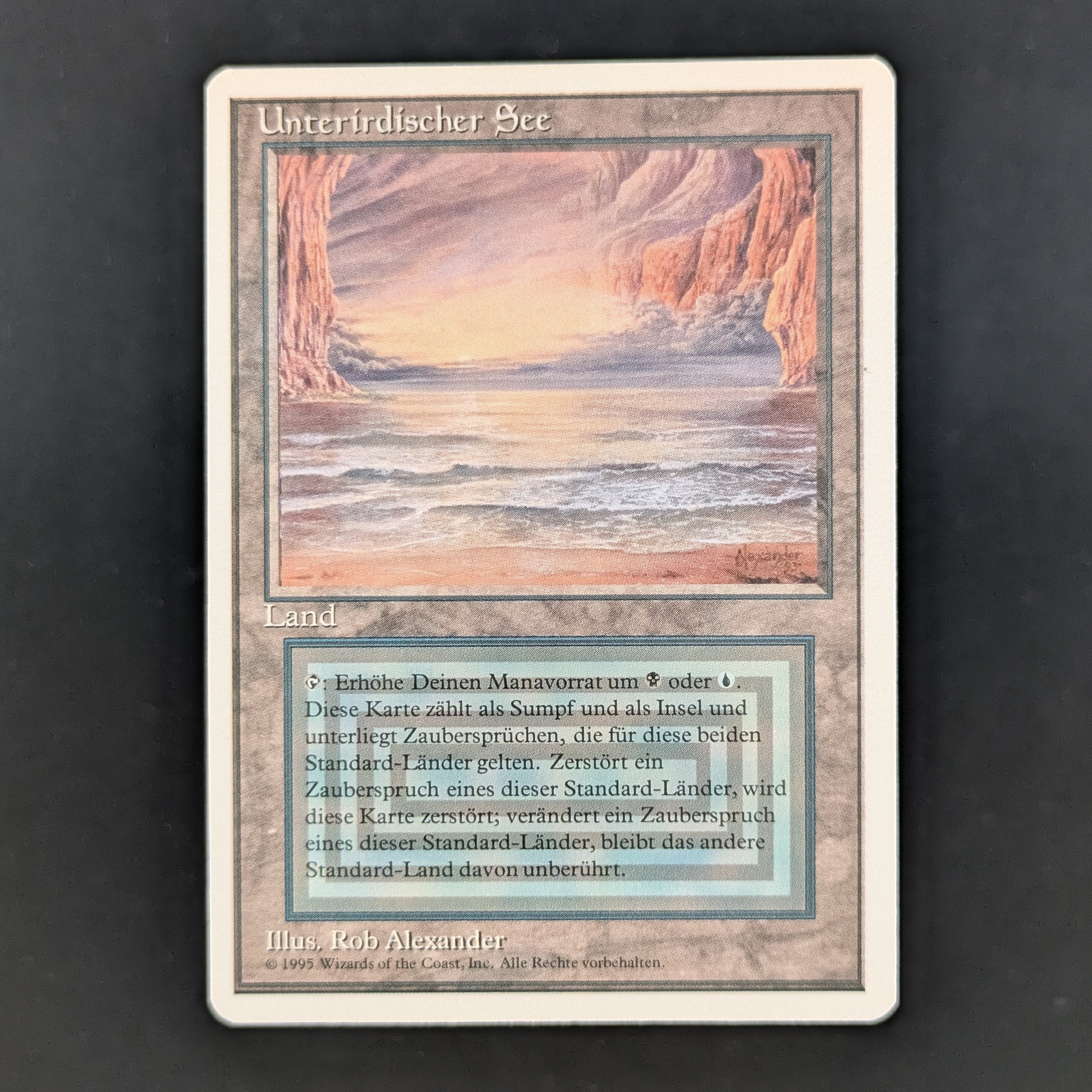 MTG Singles - Underground Sea - Foreign White Bordered - German - EX - 35215